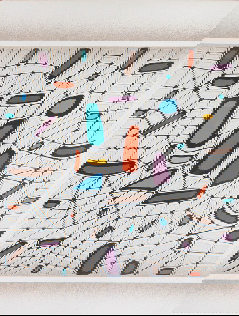 Paul Maxwell Signed Limited Edition Stencil Casting Print (1 of 8)