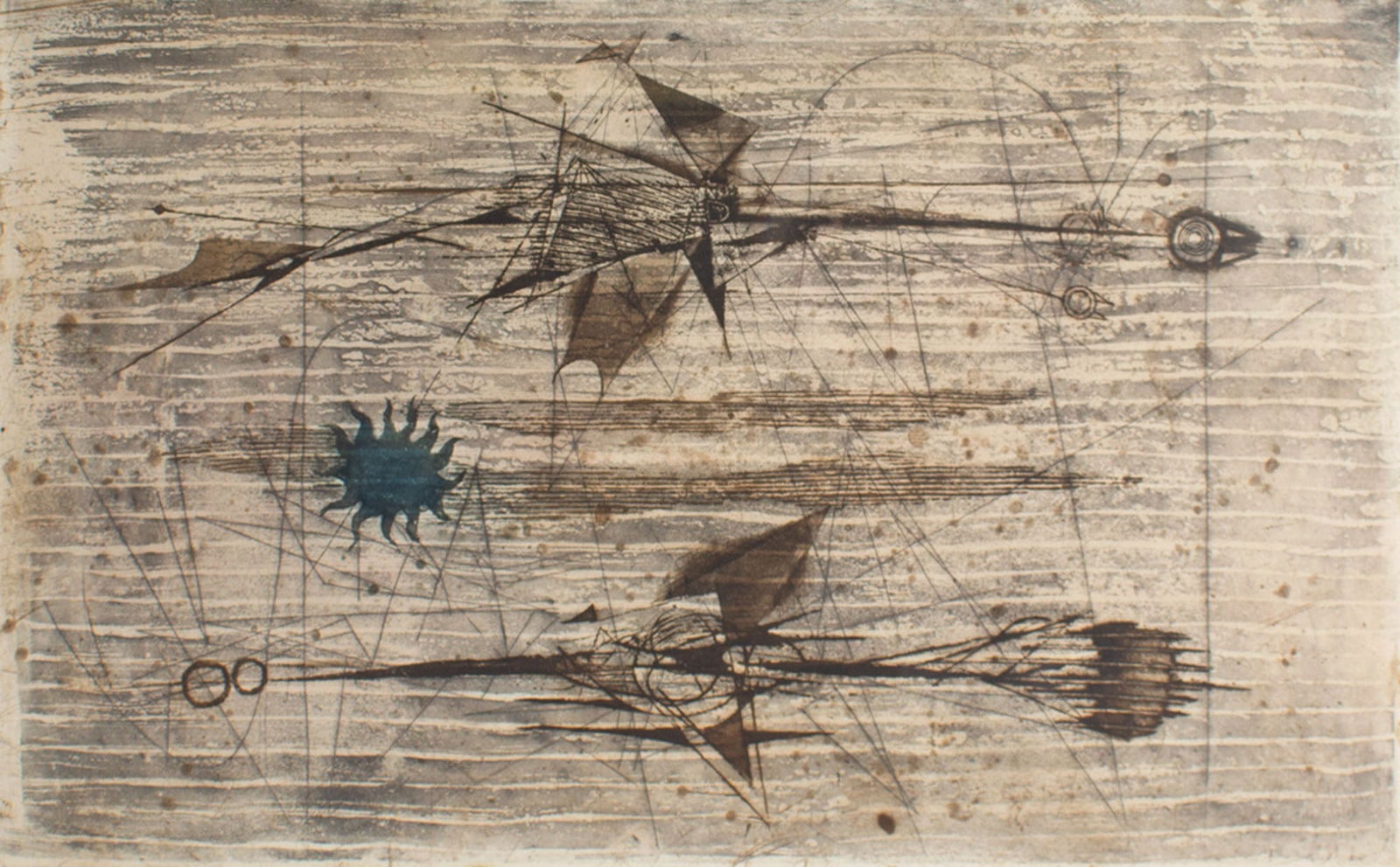 Johnny Friedlaender “Oiseaux Fleches" Artist’s Proof Etching (1 of 7)