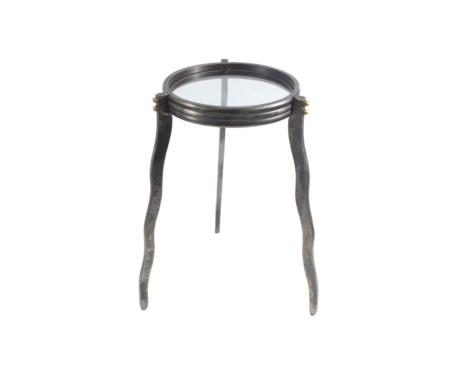 Will Stone Postmodern Metal Accent Table (1 of 7)