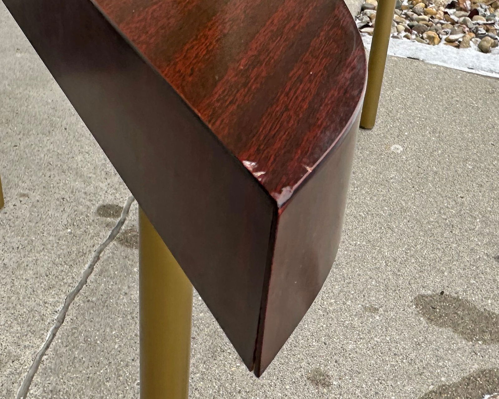 Mid-Century Corner Table - 3