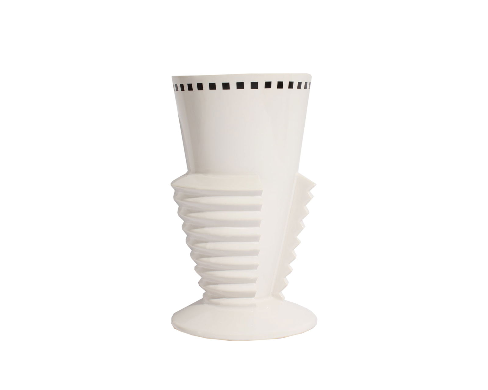 Heide Warlamis Vienna Collection Postmodern Porcelain Vase (1 of 4)