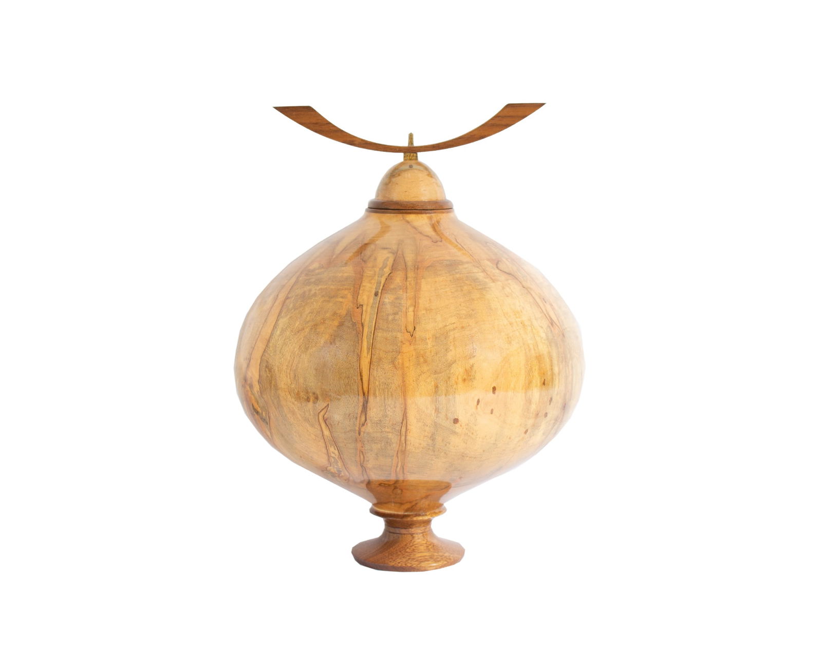 John Mascoll Signed 2014 Ambrosia Maple Vessel (1 of 5)