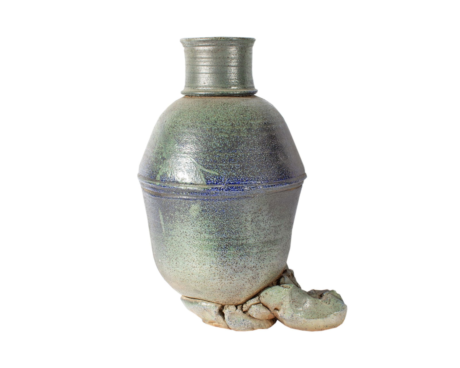 June Skowronski Onesti Sculptural Studio Pottery Floor Vase (1 of 3)