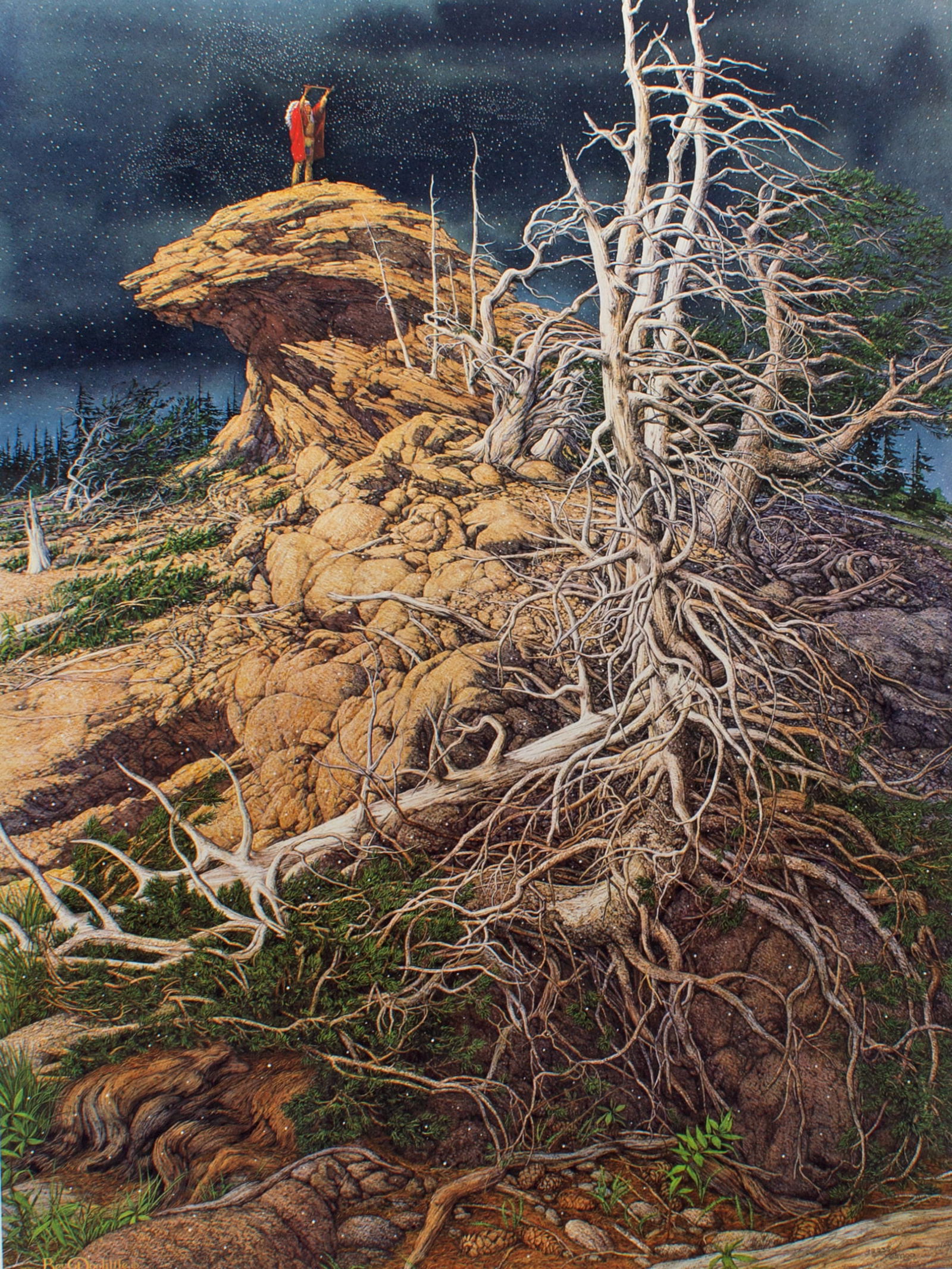 Bev Doolittle Signed Limited Edition "Prayer for the Wild Things" Print (1 of 3)