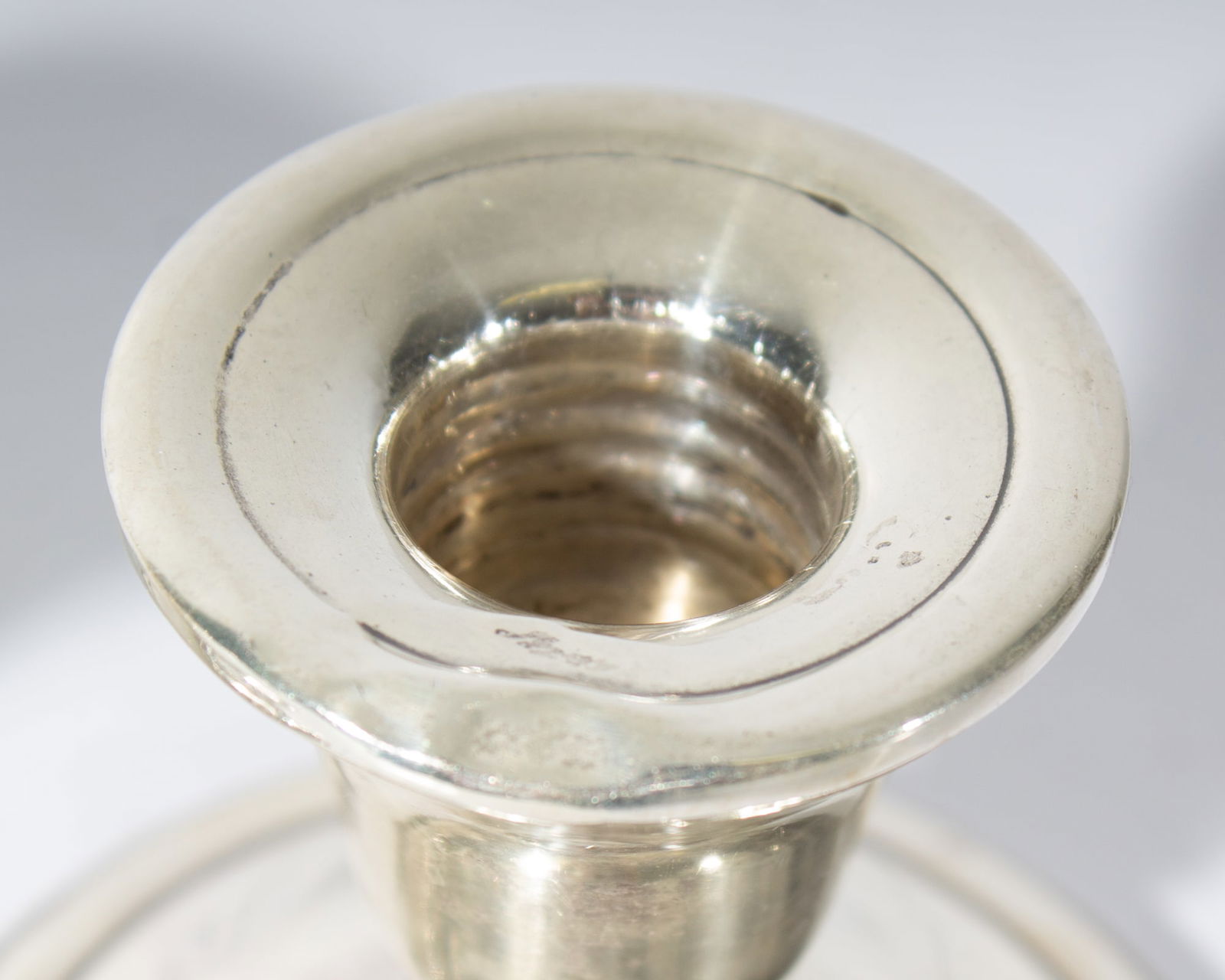 Weighted Sterling Silver Candlestick Holders - 6