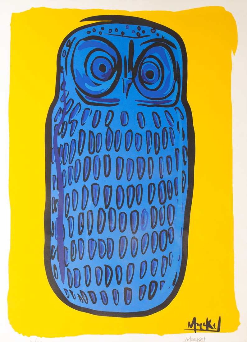 Christian "Sez" Moeckel Bitossi Inspired Screen Print (1 of 6)