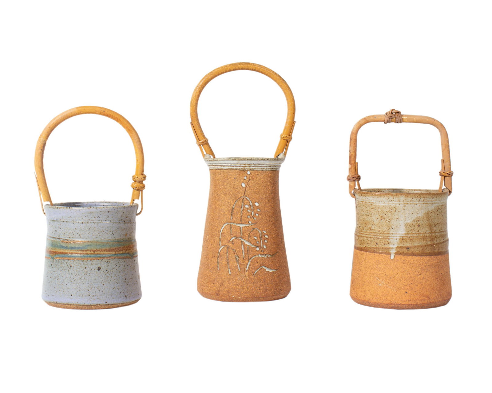 John Peterson Indiana Studio Pottery Baskets (1 of 6)