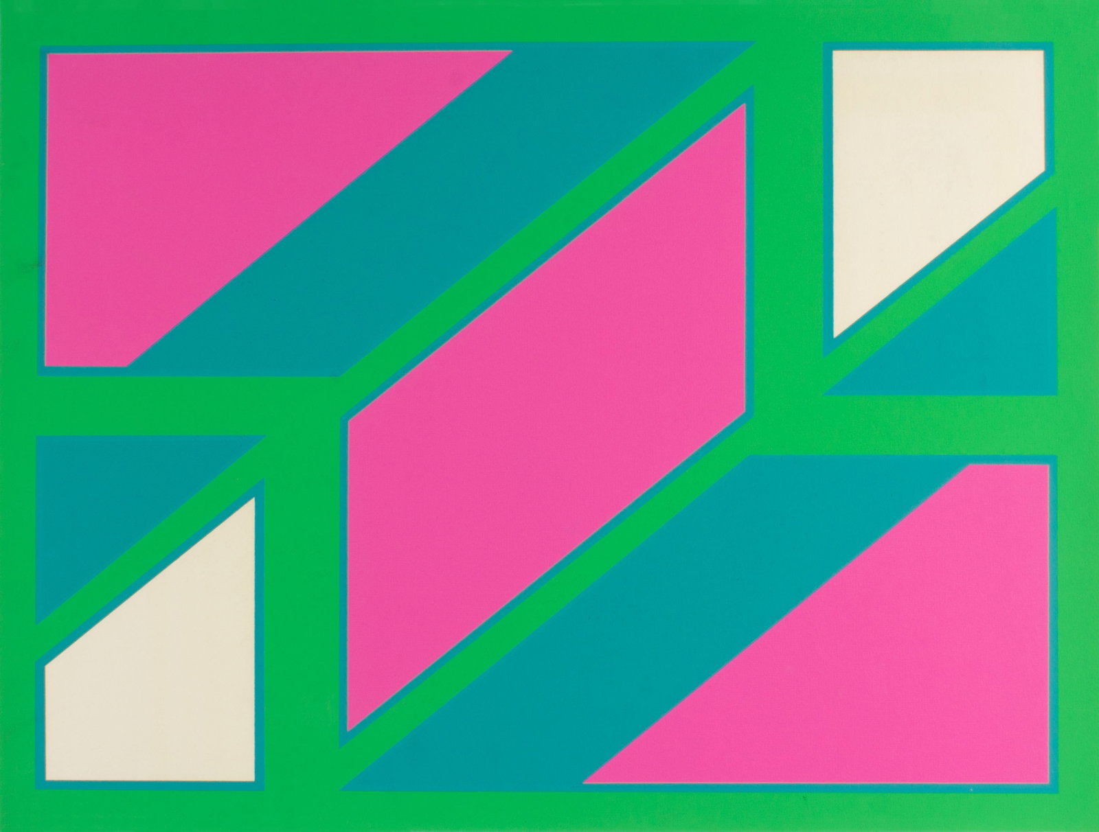 Walter Stomps 1967 "Finis No. 1" Abstract Screen Print: 1967 abstract screen print, titled Finis No. 1, by Walter Stomps, Jr. (American; 1929-2020). Signed, dated, titled, numbered 16/20 lower edge. Measurements: 25" W x19" H