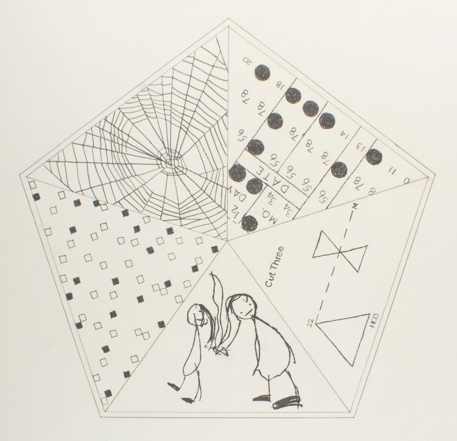 James Spencer Russell Graphite Drawing (1 of 5)
