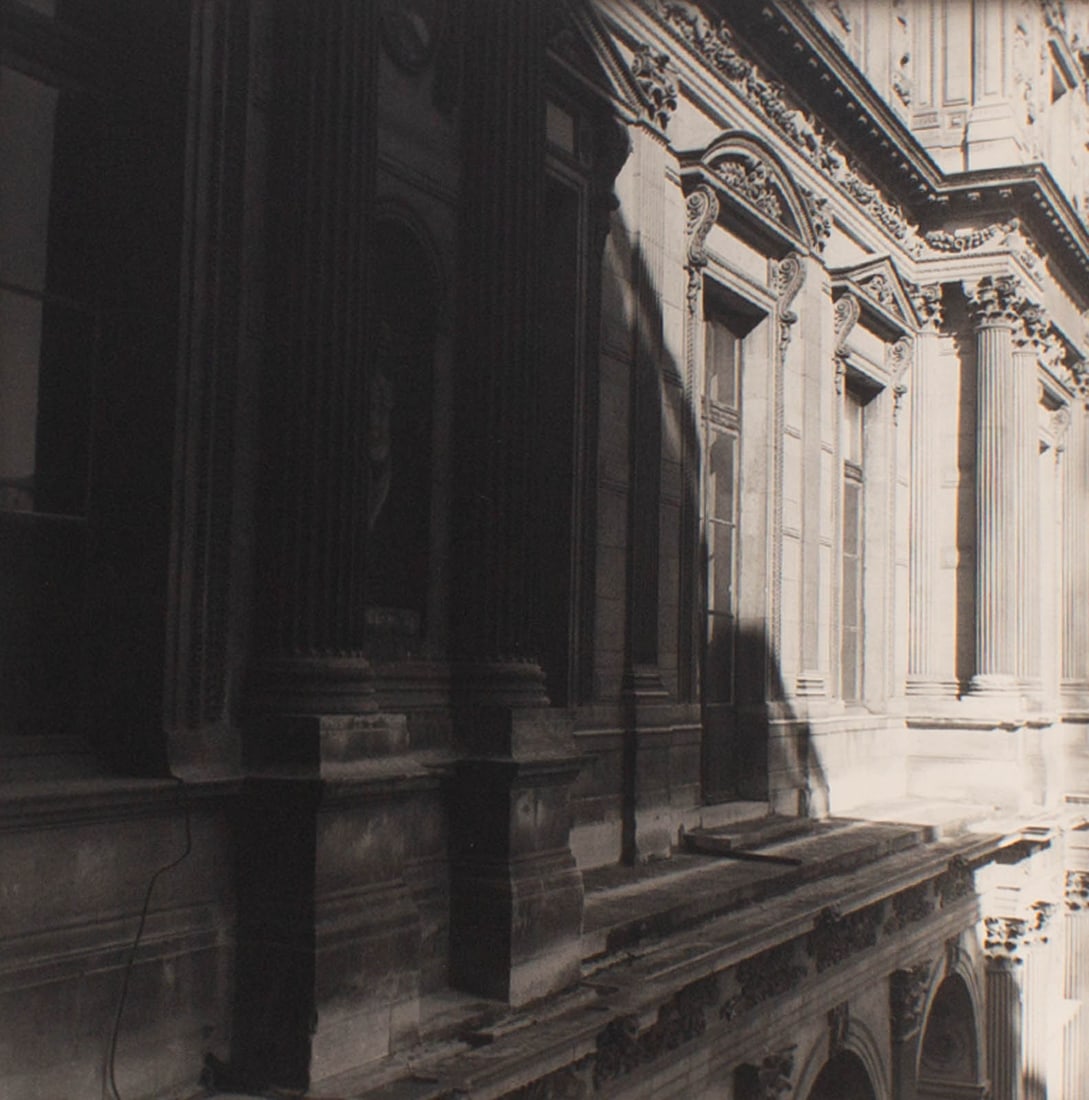 Bruce Cratsley 1980 "Hidden Statue, Louvre, Paris" Limited Edition Photograph (1 of 5)