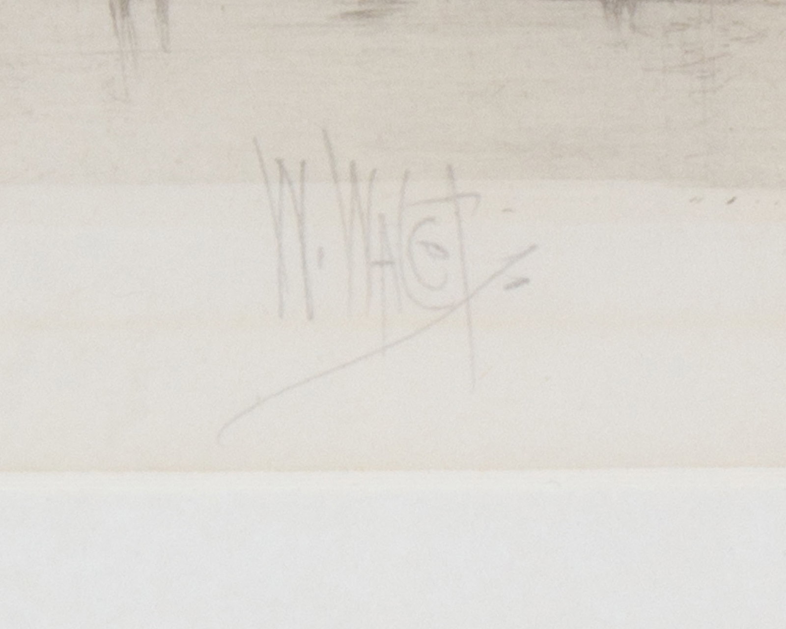 William Walcot "West End, Edinburgh" Etching - 3