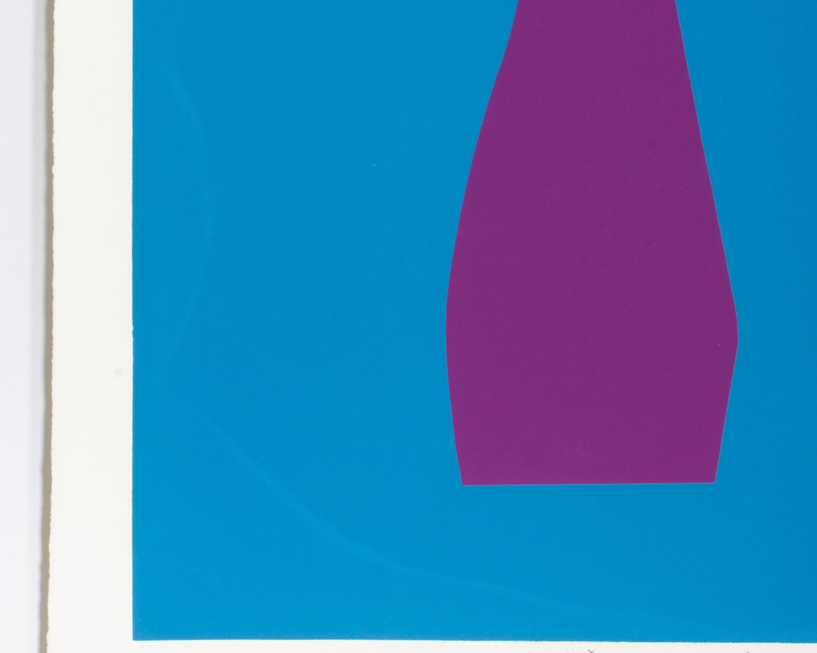 Harry Hilson 1973 Structure Series Abstract Screen Print - 4