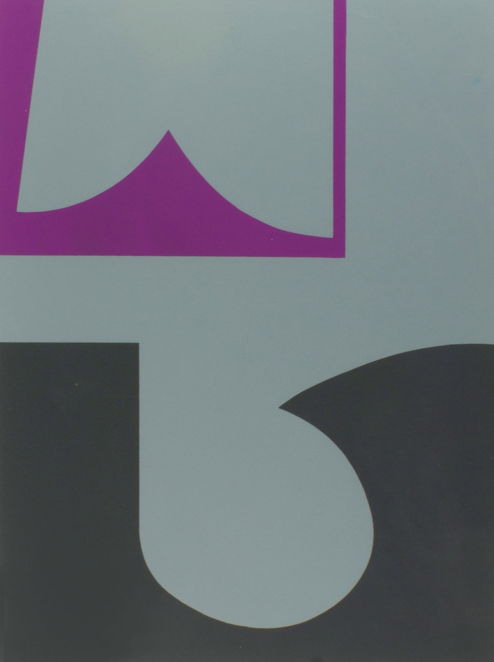 Harry Hilson 1973 Structure Series Abstract Screen Print: 1973 abstract screen print titled Structure Series #48 by Harry Hilson (American; 1935-2004). Signed, titled, dated, and numbered 15/200 to lower edge. Measurements: 21.75" W x 30&quo