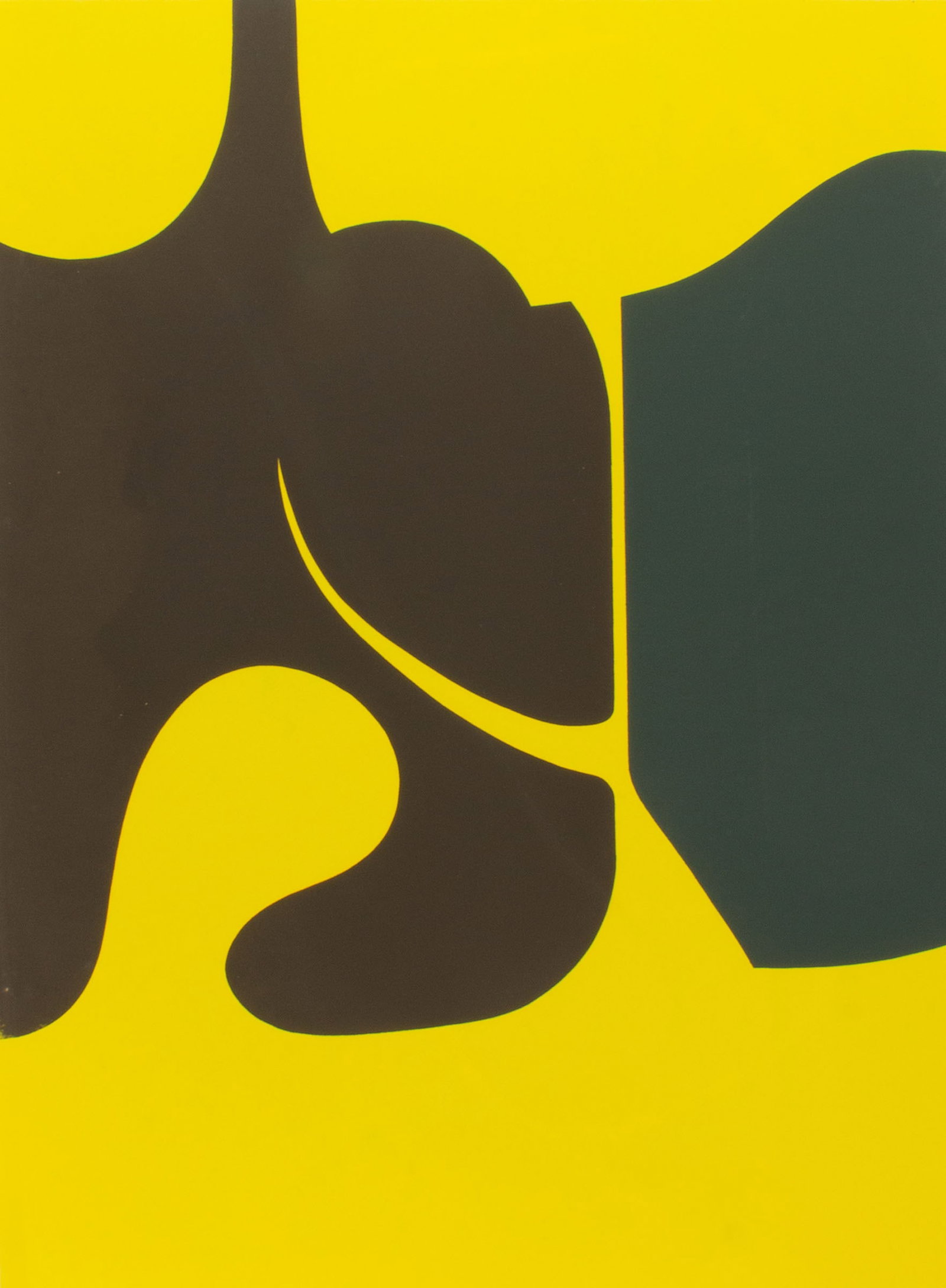 Harry Hilson 1973 Structure Series Abstract Screen Print (1 of 5)