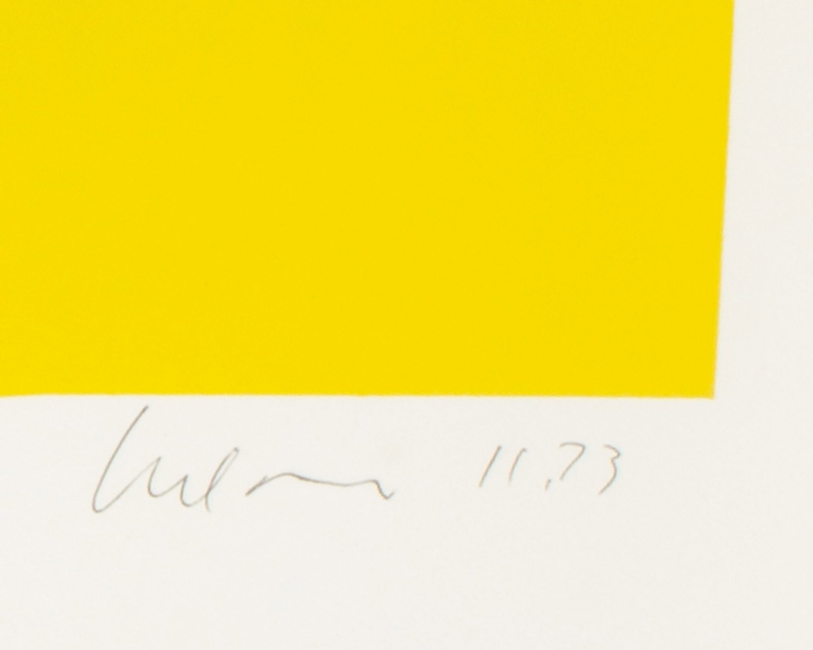 Harry Hilson 1973 Structure Series Abstract Screen Print - 4
