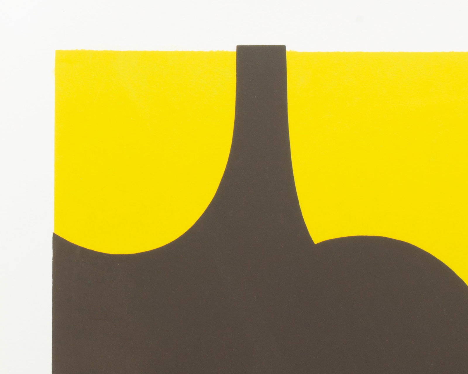Harry Hilson 1973 Structure Series Abstract Screen Print - 5