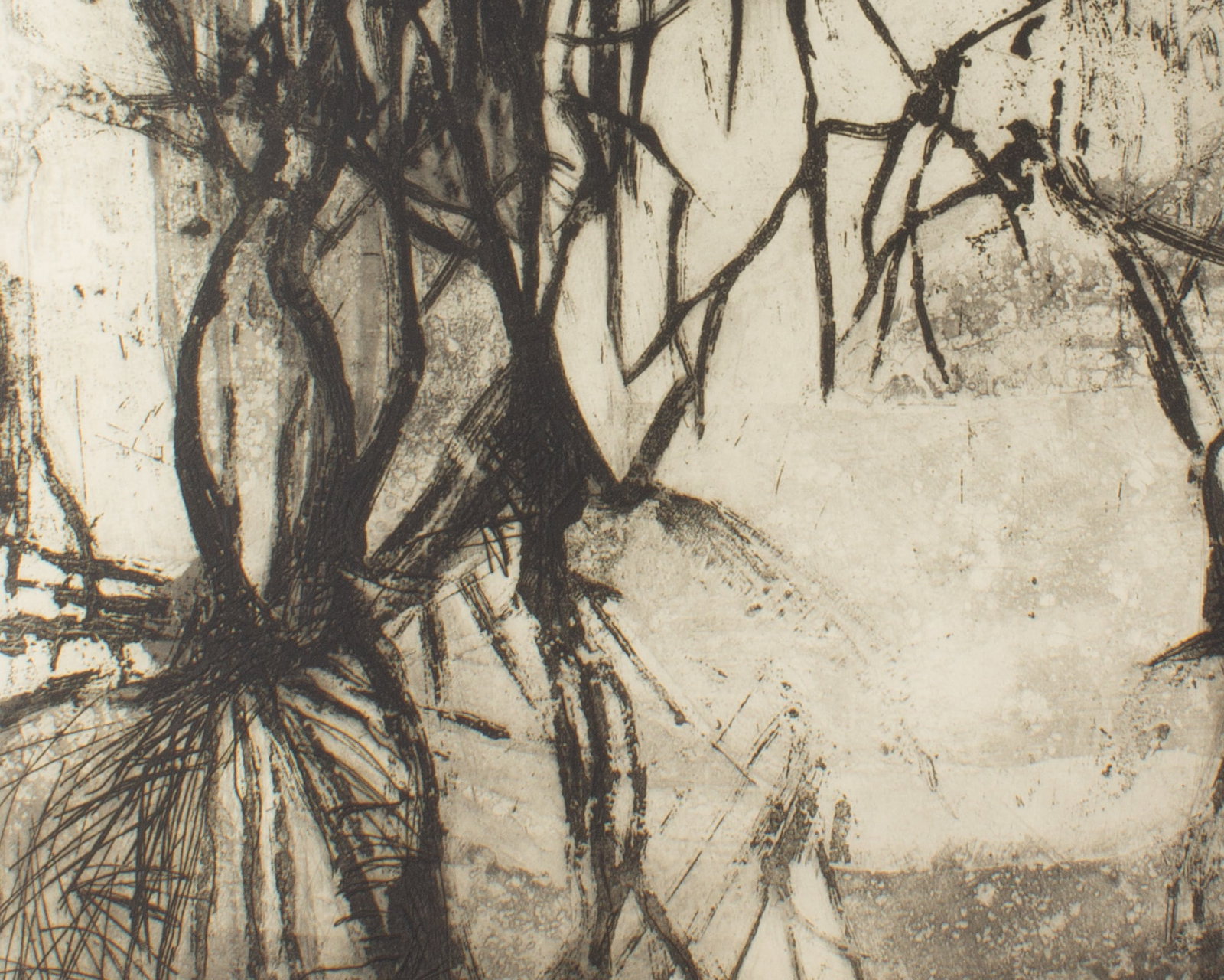 Walter Sorge "Landscape" Etching - 3