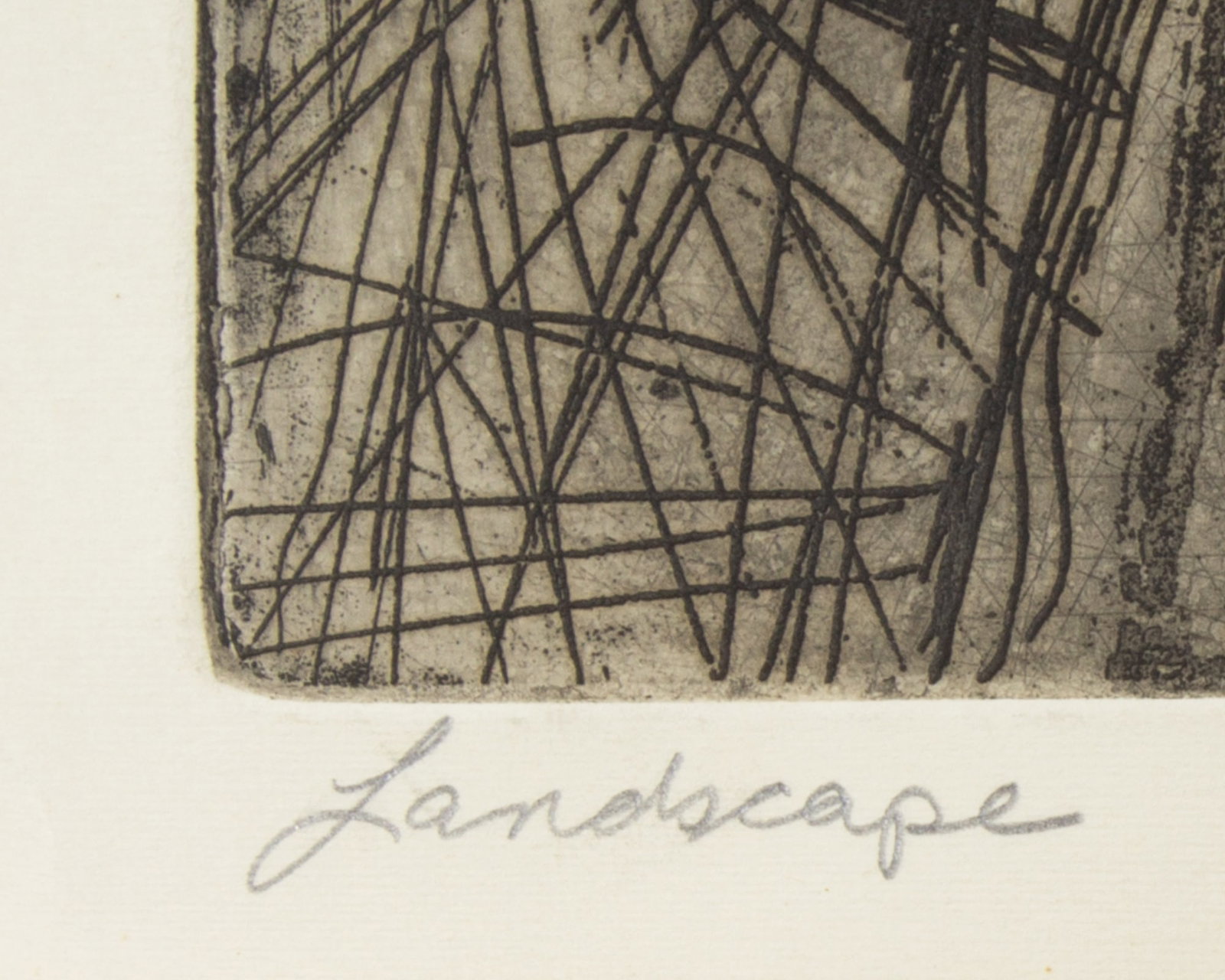Walter Sorge "Landscape" Etching - 4