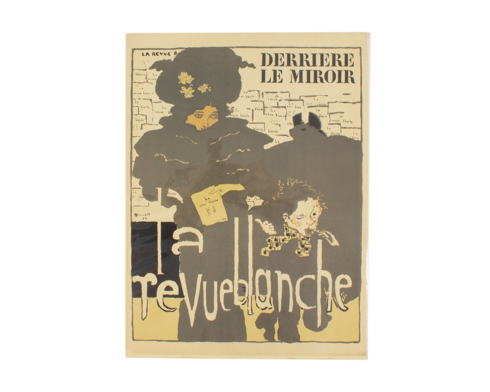 "Derriere le Miroir," #158-159 Revue Blanche 1966: French art publication Derriere le Miroir, #158-159, published April-May 1966. "La Revue Blanche", published by Aimé Maeght featuring lithographs after Bonnard, Roussel