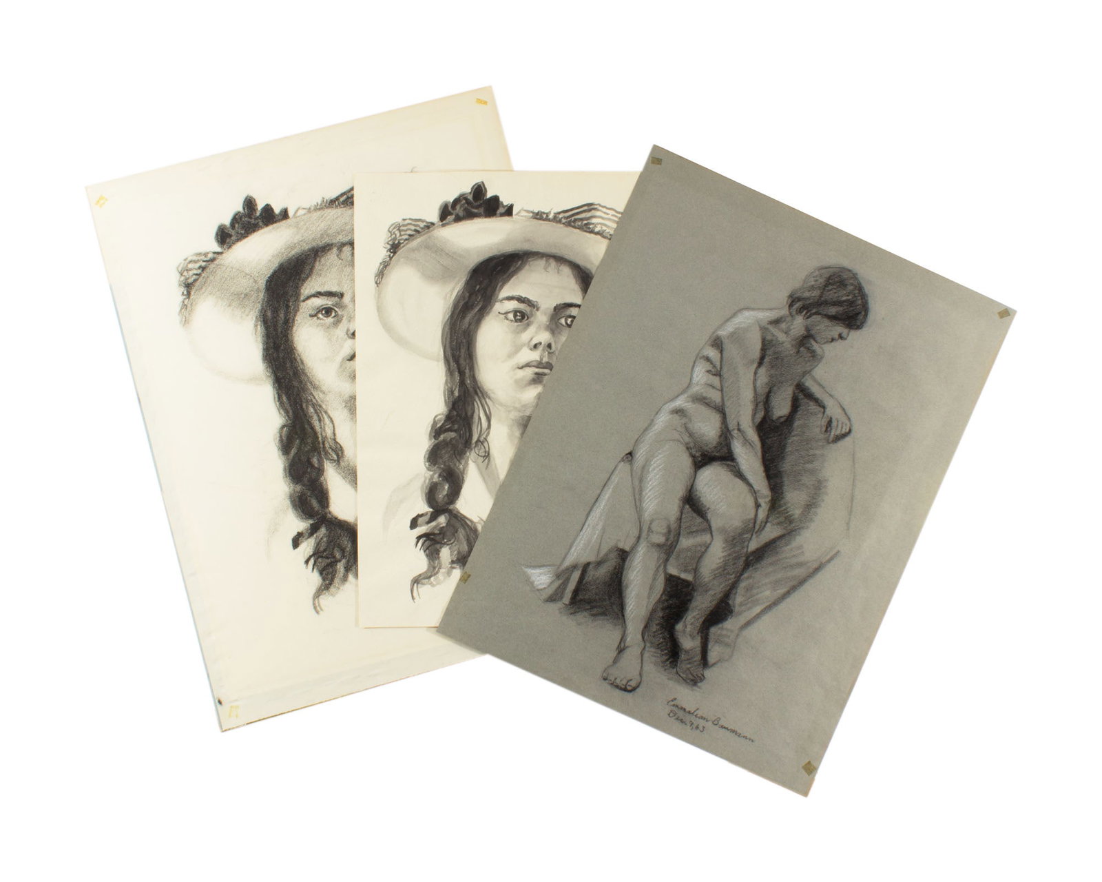 Emmalean Baumann 1963 Drawings and Painting (1 of 6)