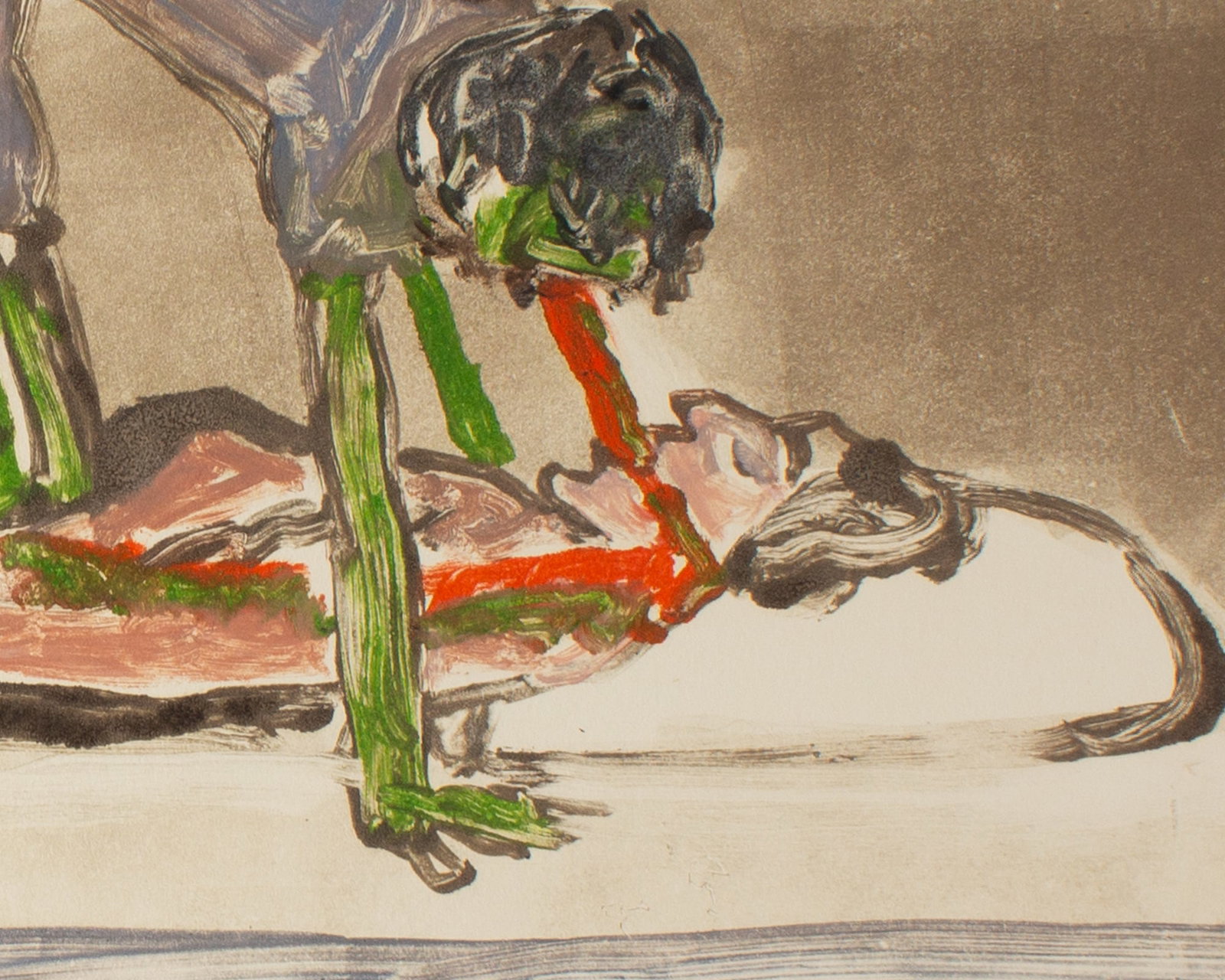 Robert Henry 1998 Abstract Monoprint - 5