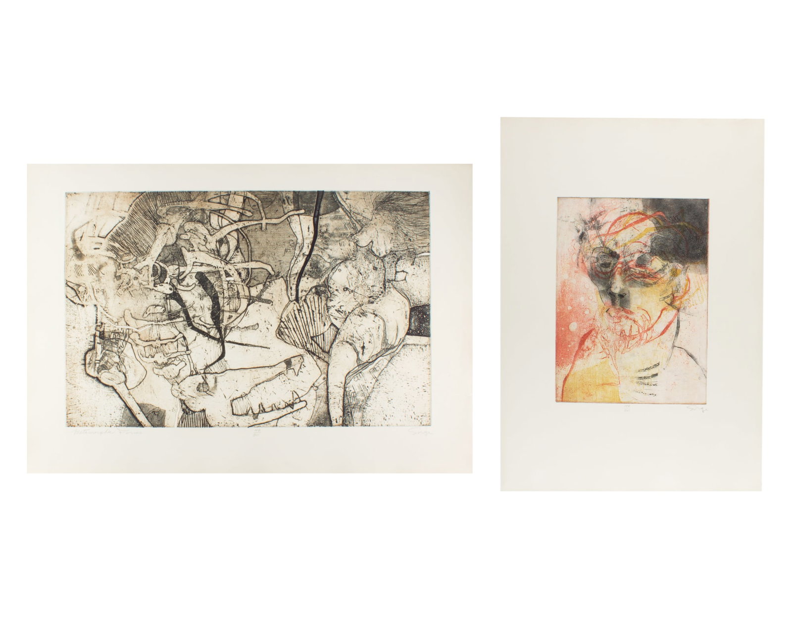Walter Sorge Limited Edition Intaglio Prints (1 of 8)