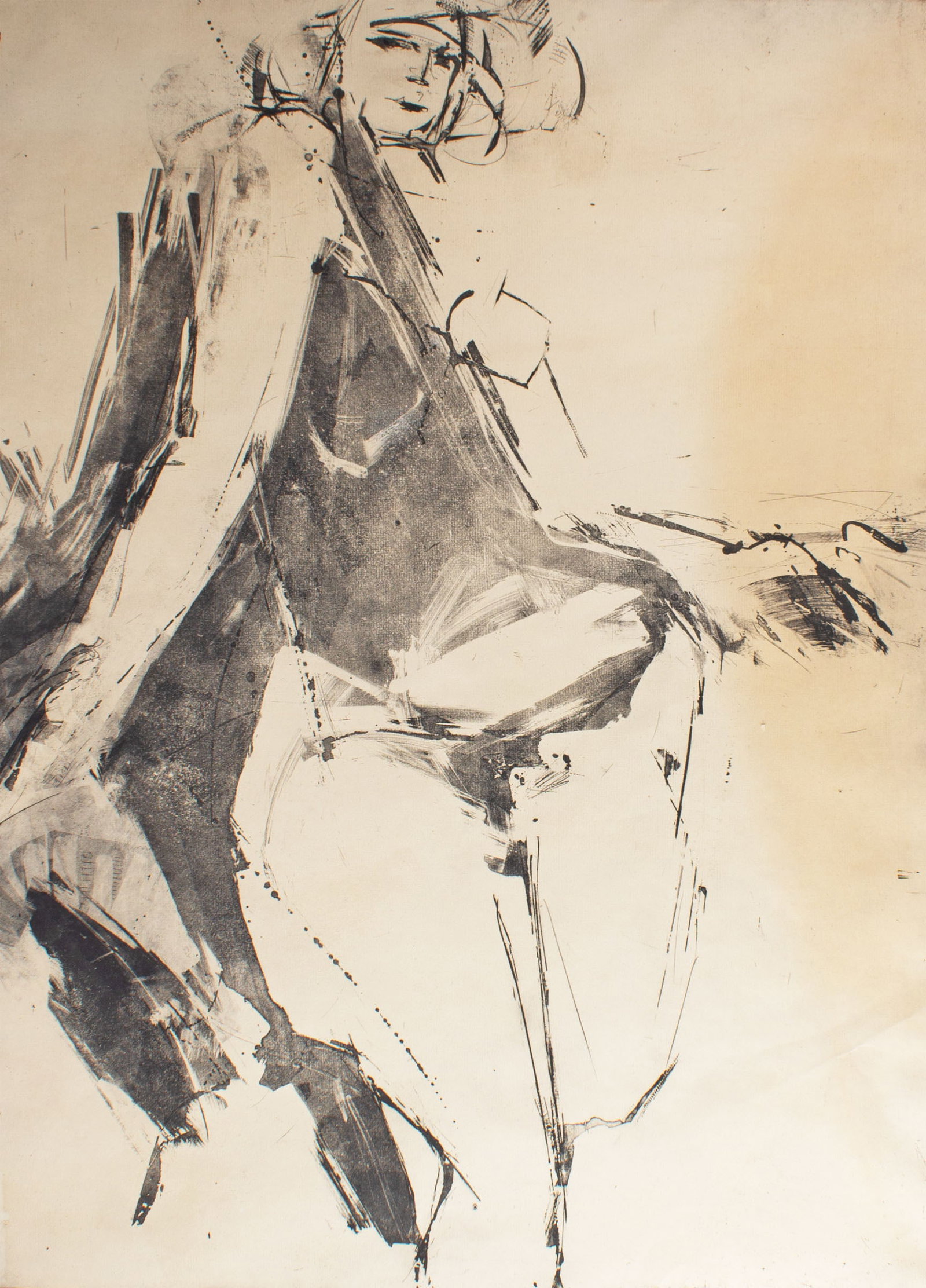 Nancy Randall 1968 "Ho, There, Honey" Aquatint Print (1 of 8)