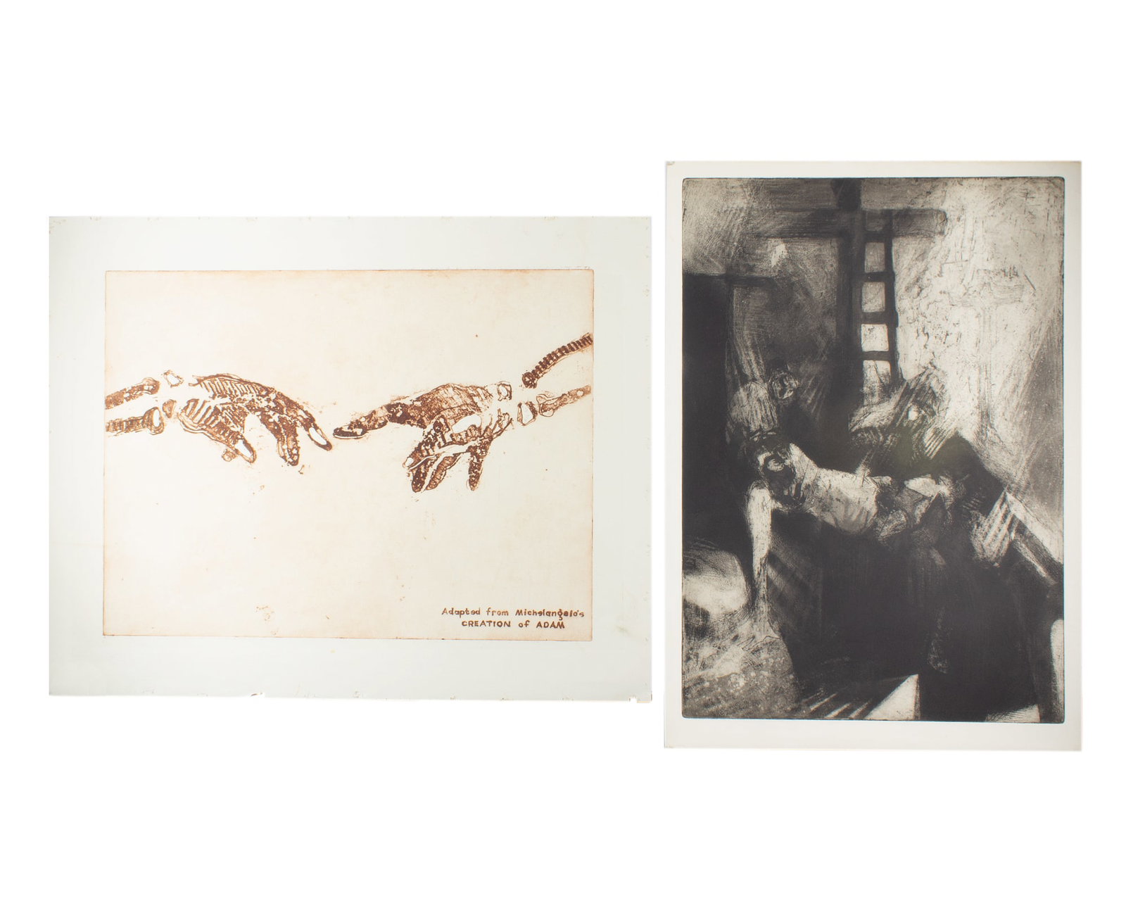 Walter Sorge Aquatint Religious Prints (1 of 6)