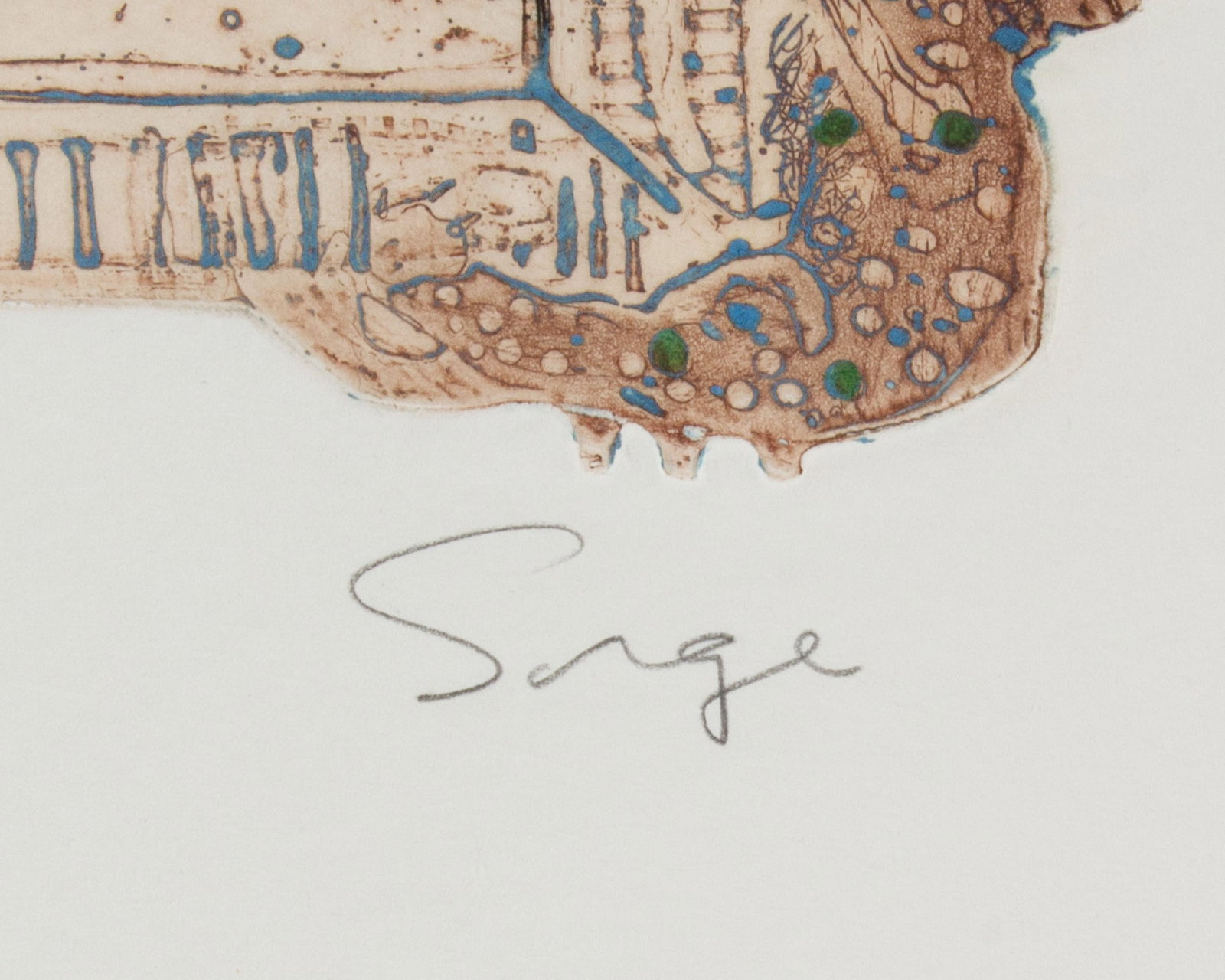 Walter Sorge Abstract Prints - 4