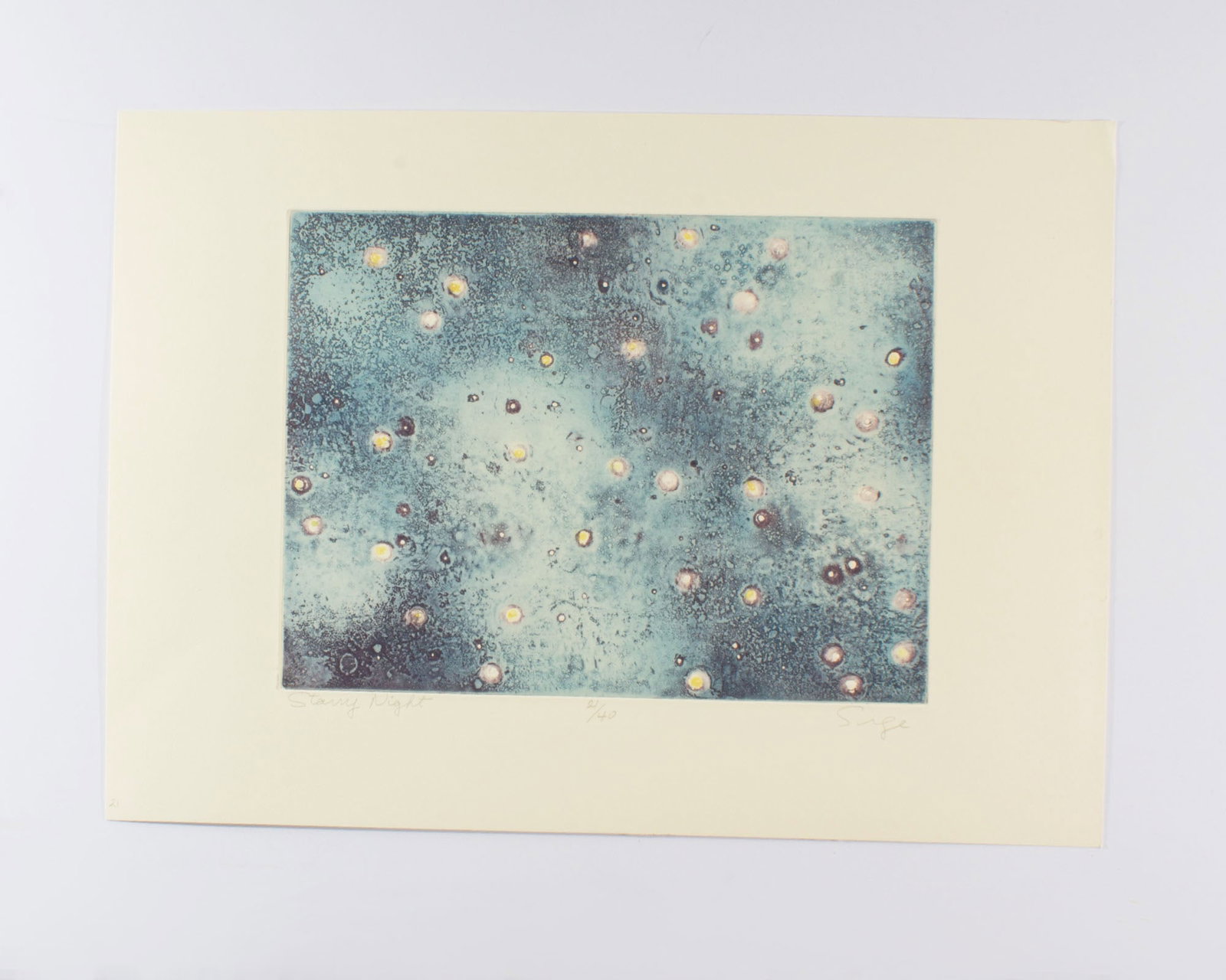 Walter Sorge Abstract Prints - 5