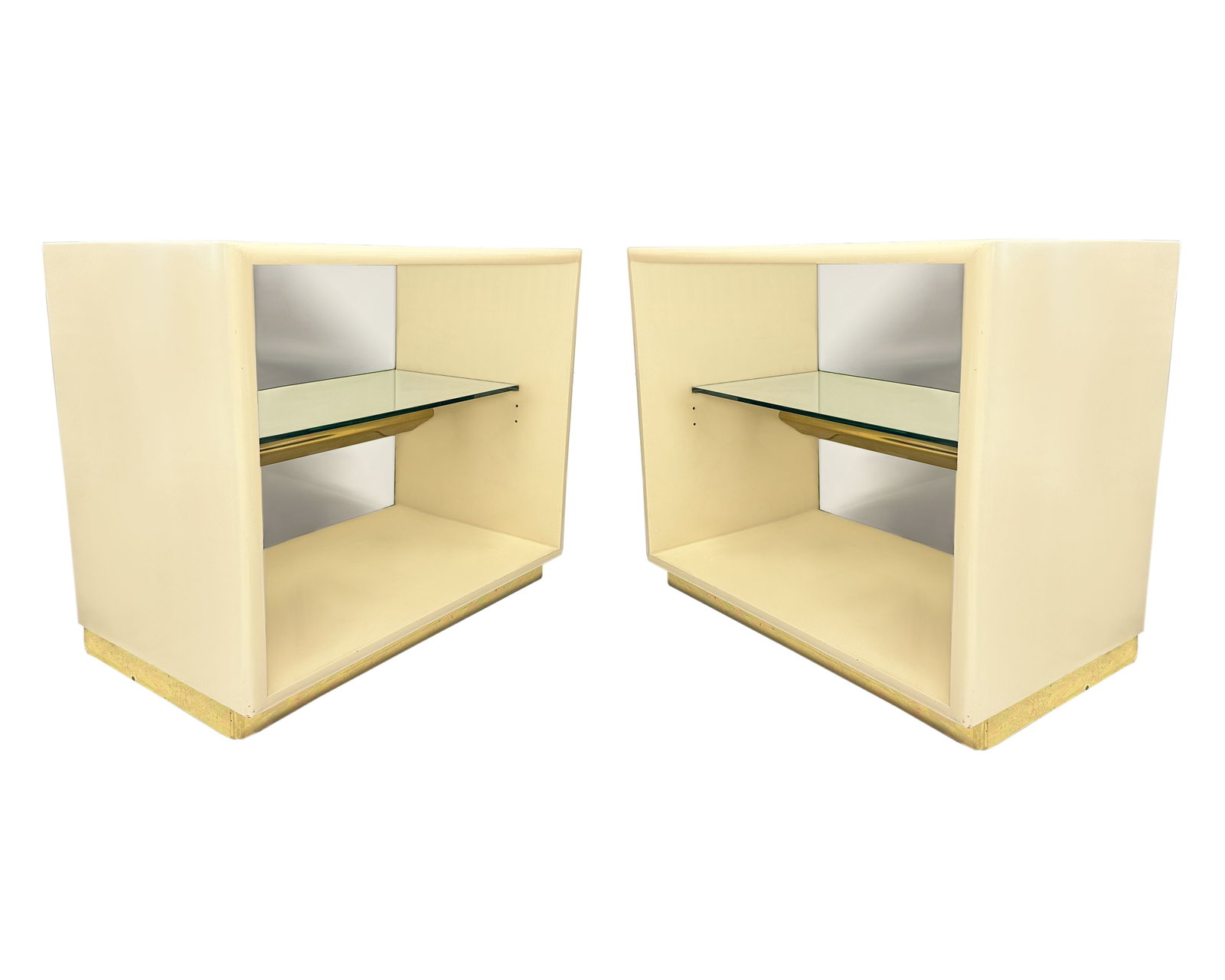 Milo Baughman Thayer Coggin Illuminated End Tables (1 of 9)