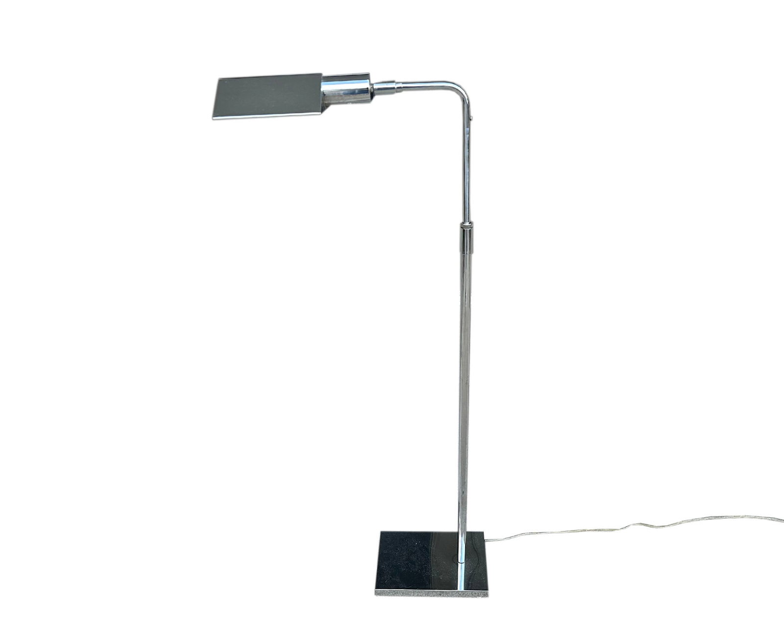 Koch & Lowy Adjustable Chrome Floor Lamp (1 of 5)