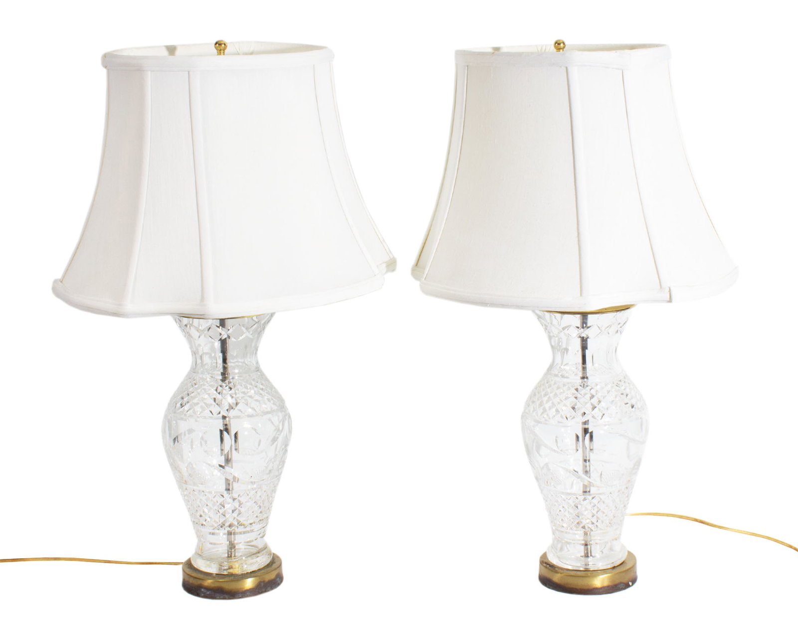 Waterford Crystal Table Lamps, Pair (1 of 6)