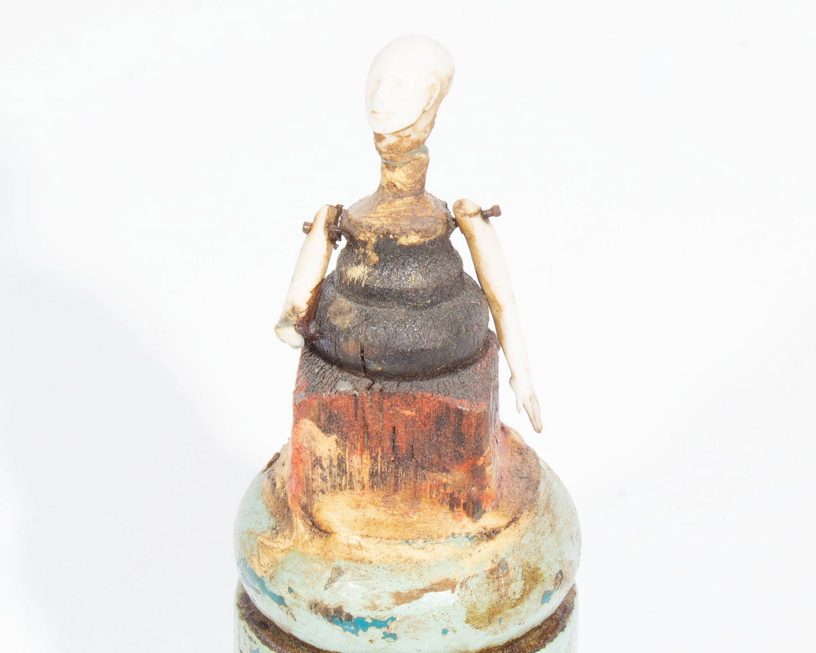 Cathy Rose Found Object Sculpture - 4