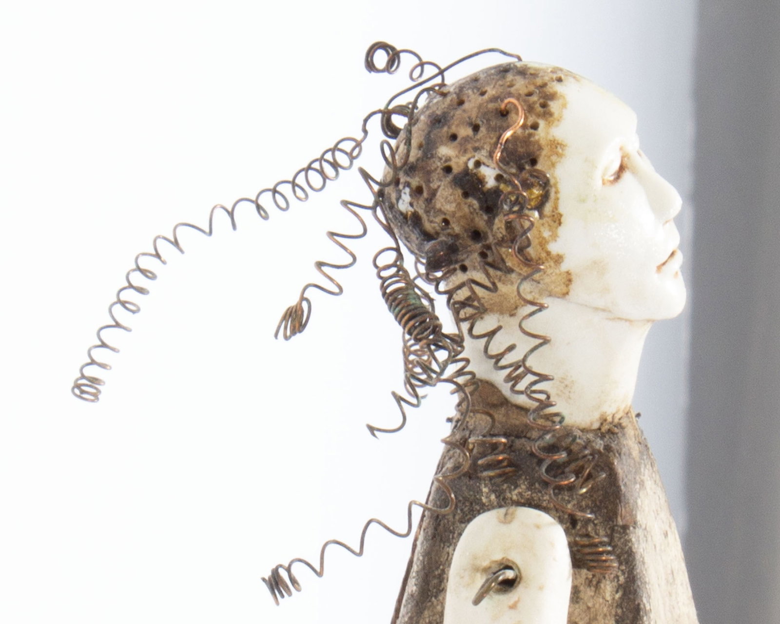 Cathy Rose Found Object Sculpture - 3