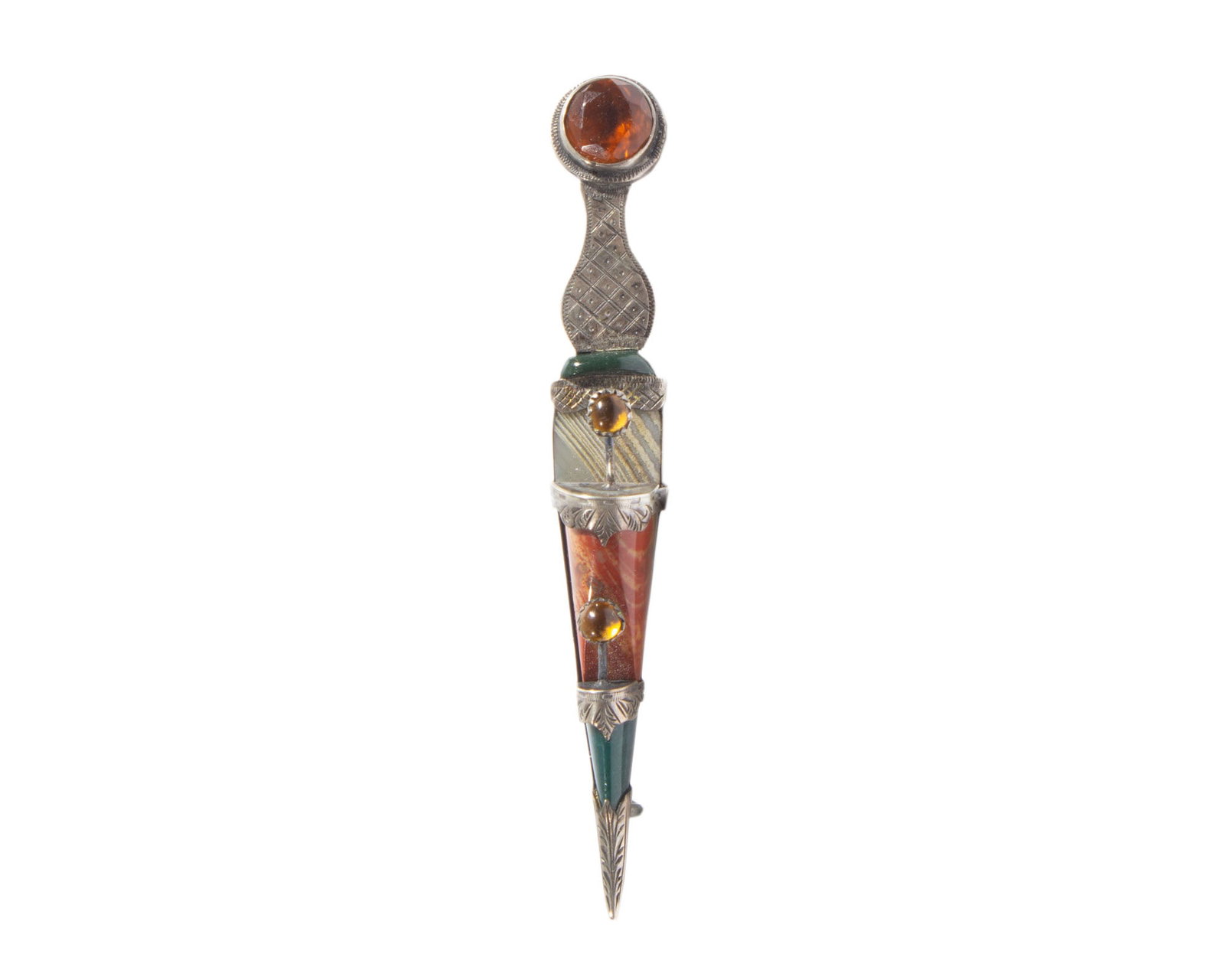 Antique Scottish Victorian Dirk Kilt Pin (1 of 3)