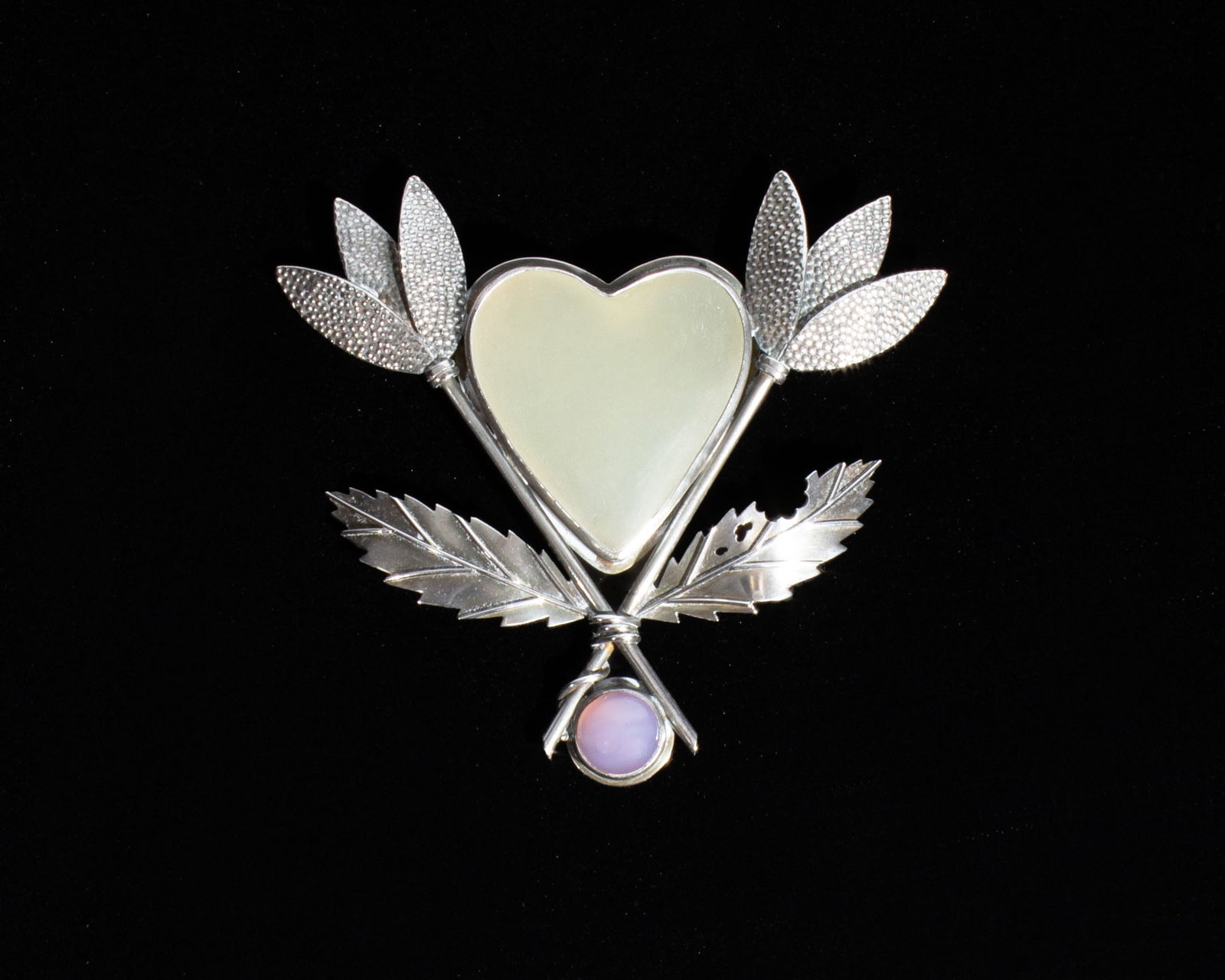 Roberta & David Williamson 1995 Sterling Brooch (1 of 3)