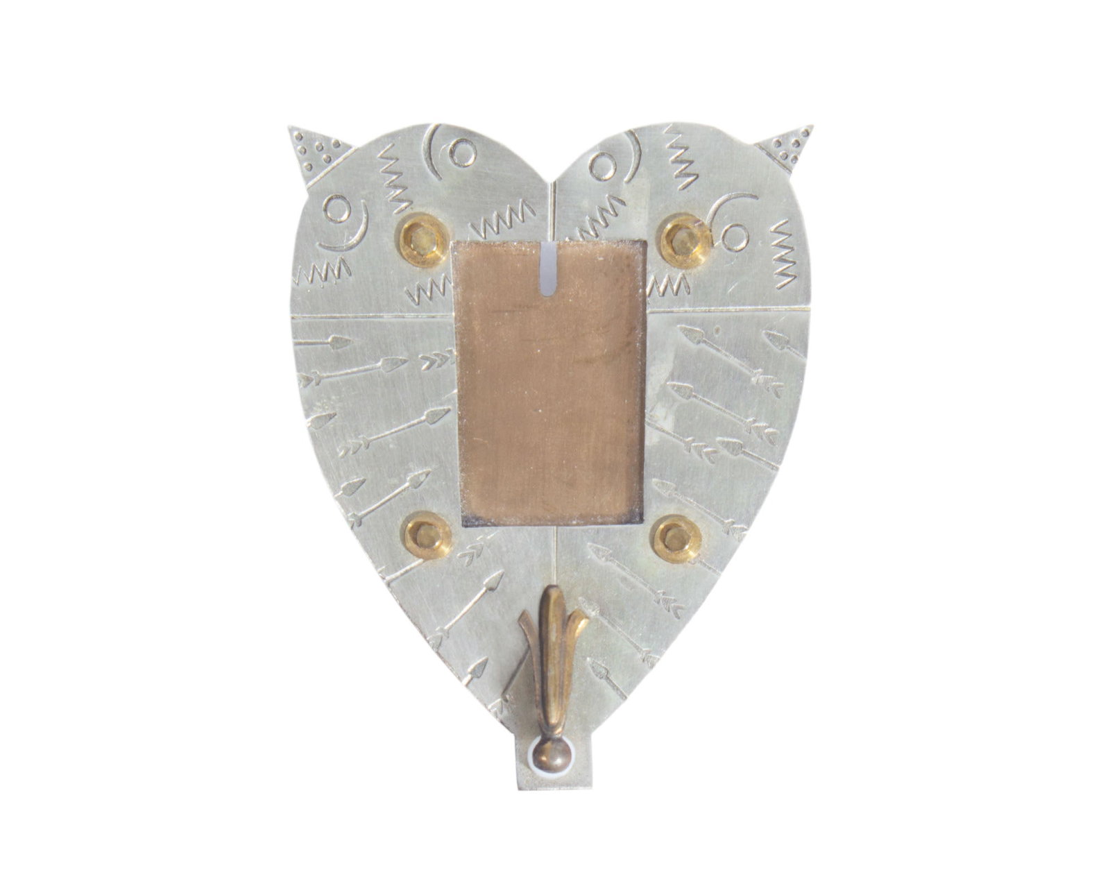 Thomas Mann 1989 Techno-Romantic Frame Brooch (1 of 3)
