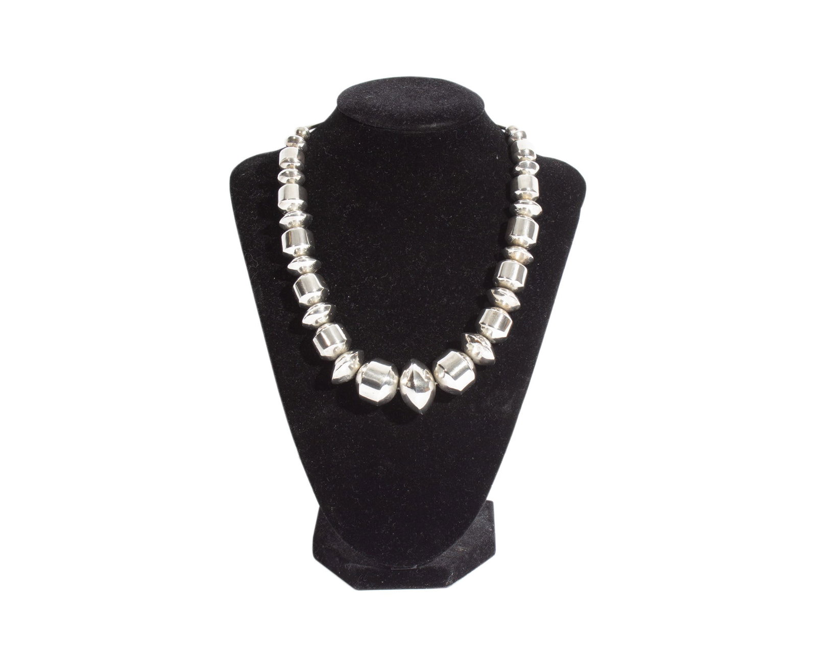 Sterling Silver Bead Necklace (1 of 5)