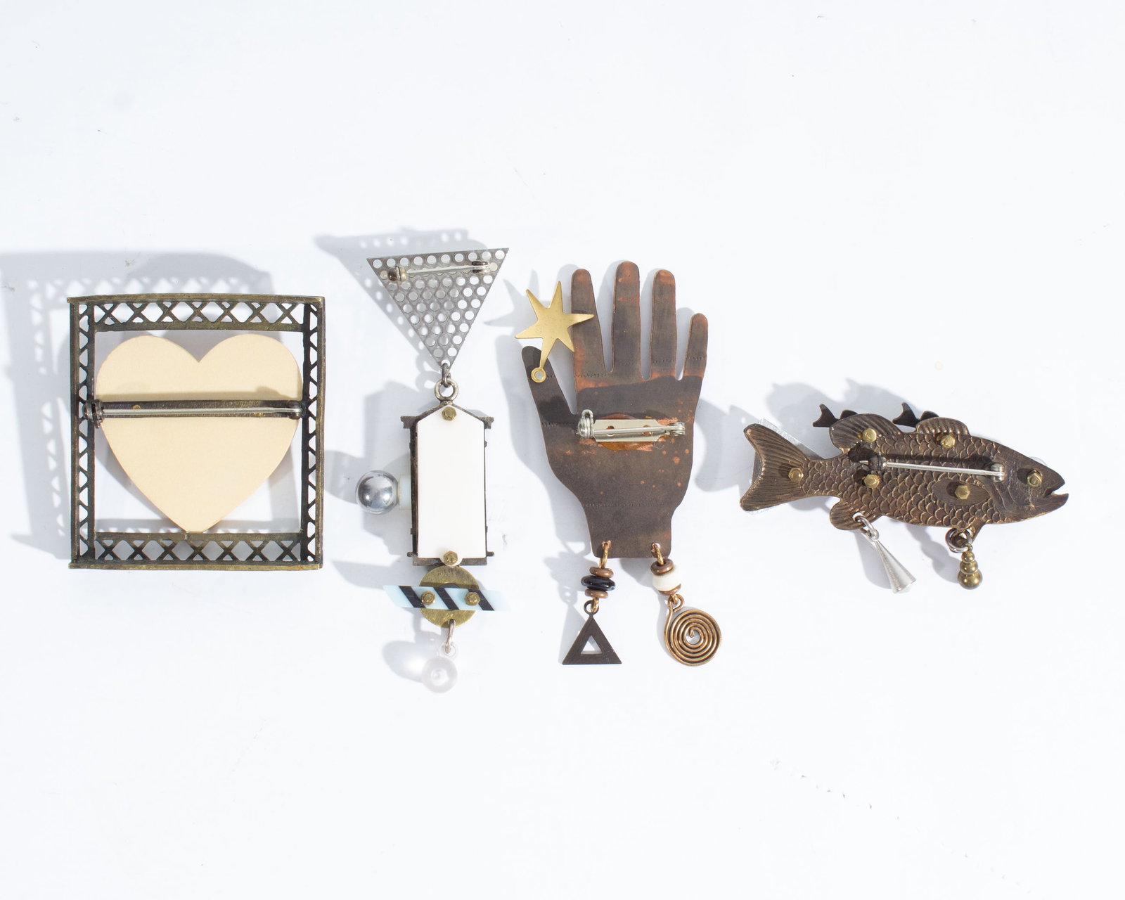 Artisan Made Brooches - 3