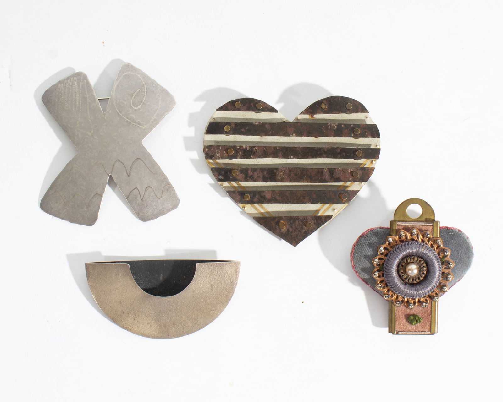 Artisan Made Brooches - 2
