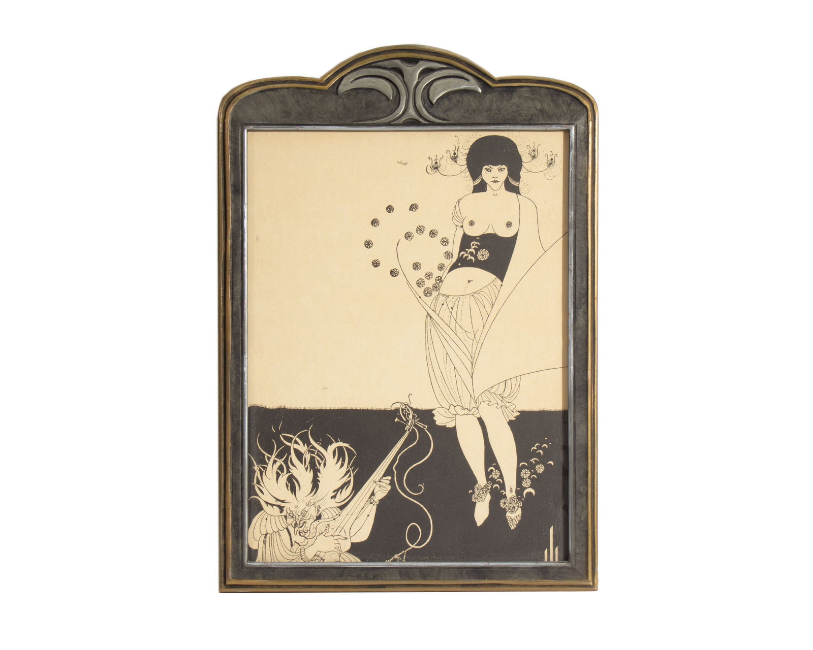 After Aubrey Beardsely "The Stomach Dance" Print (1 of 4)
