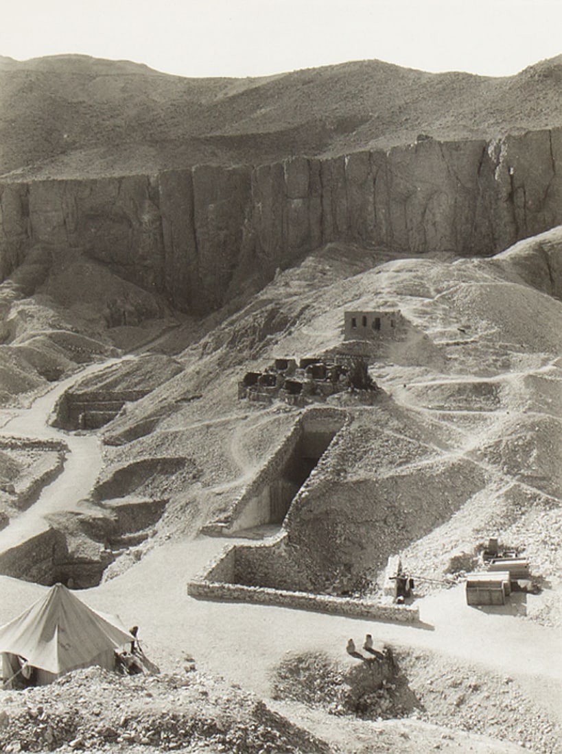 Harry Burton Photograph of The Excavation of King Tut's Tomb (1 of 5)