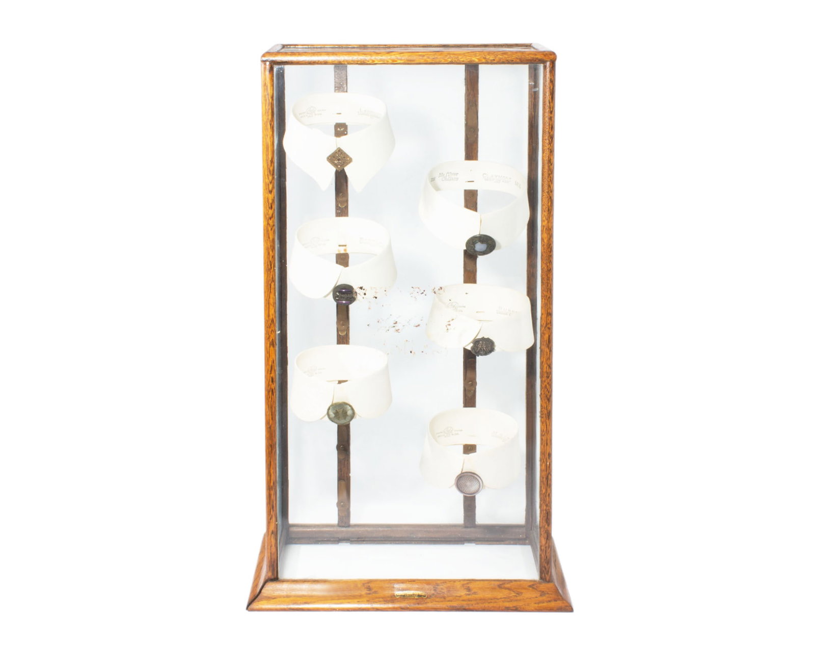 Antique Collar Display Case with Collars (1 of 7)