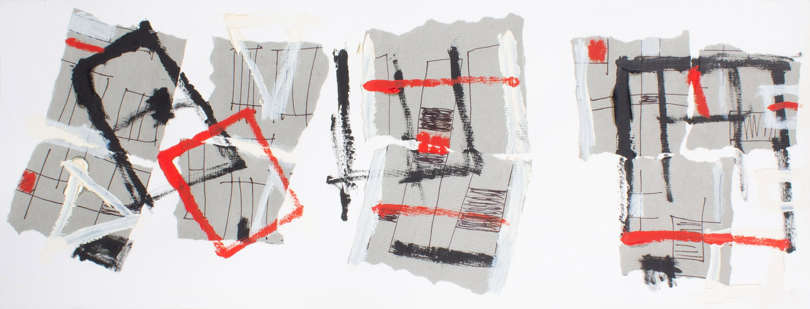 Steven Conant 2004 "Another Language #10" Alkyd Painting (1 of 5)