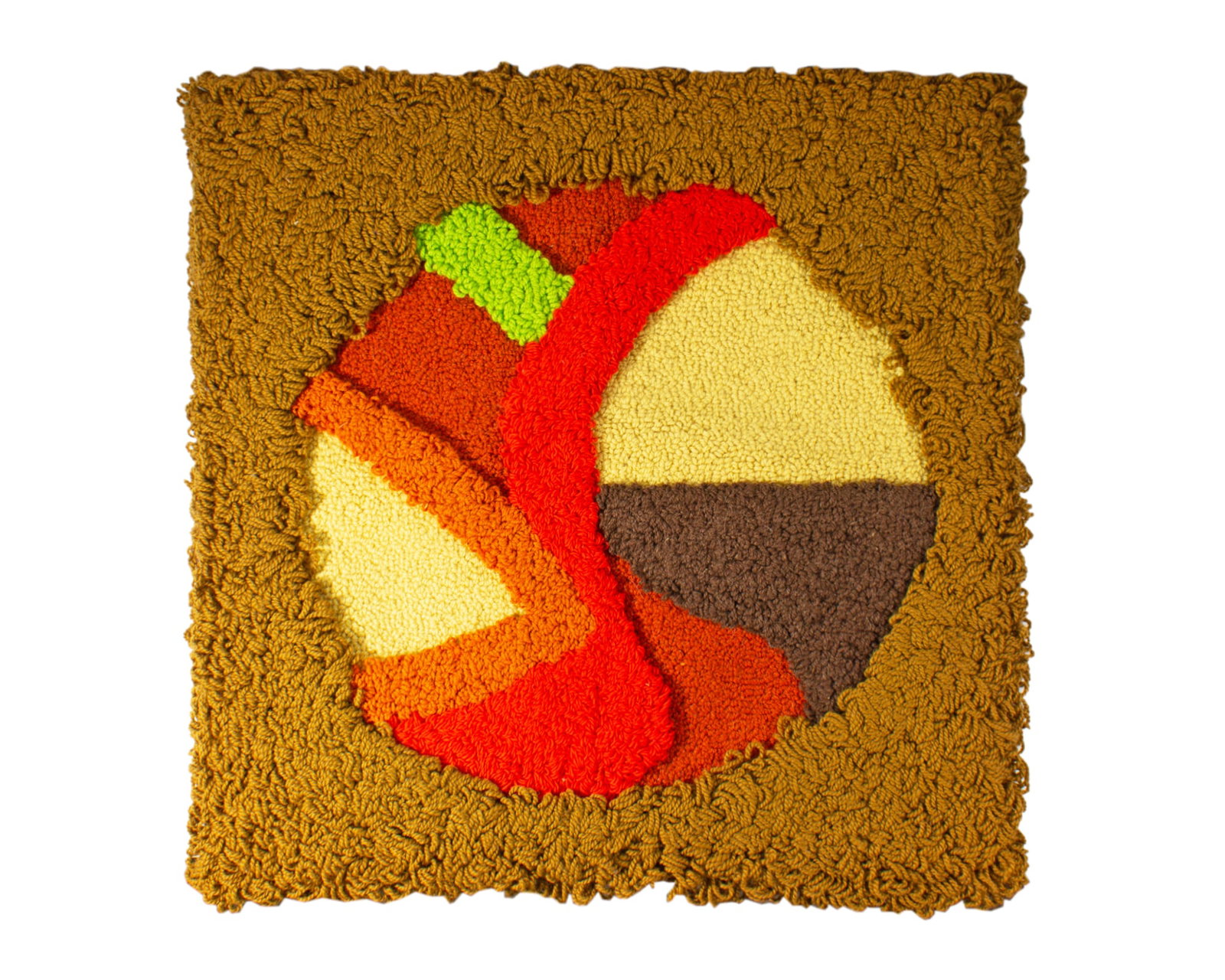 Harry Hilson 1976 Wool Tapestry: 1976 wool tapestry by artist Harry Hilson (American; 1935-2004). Signed, dated, numbered verso. Measurements: 29" W x 30" H. In house shipping available. From Sheaf