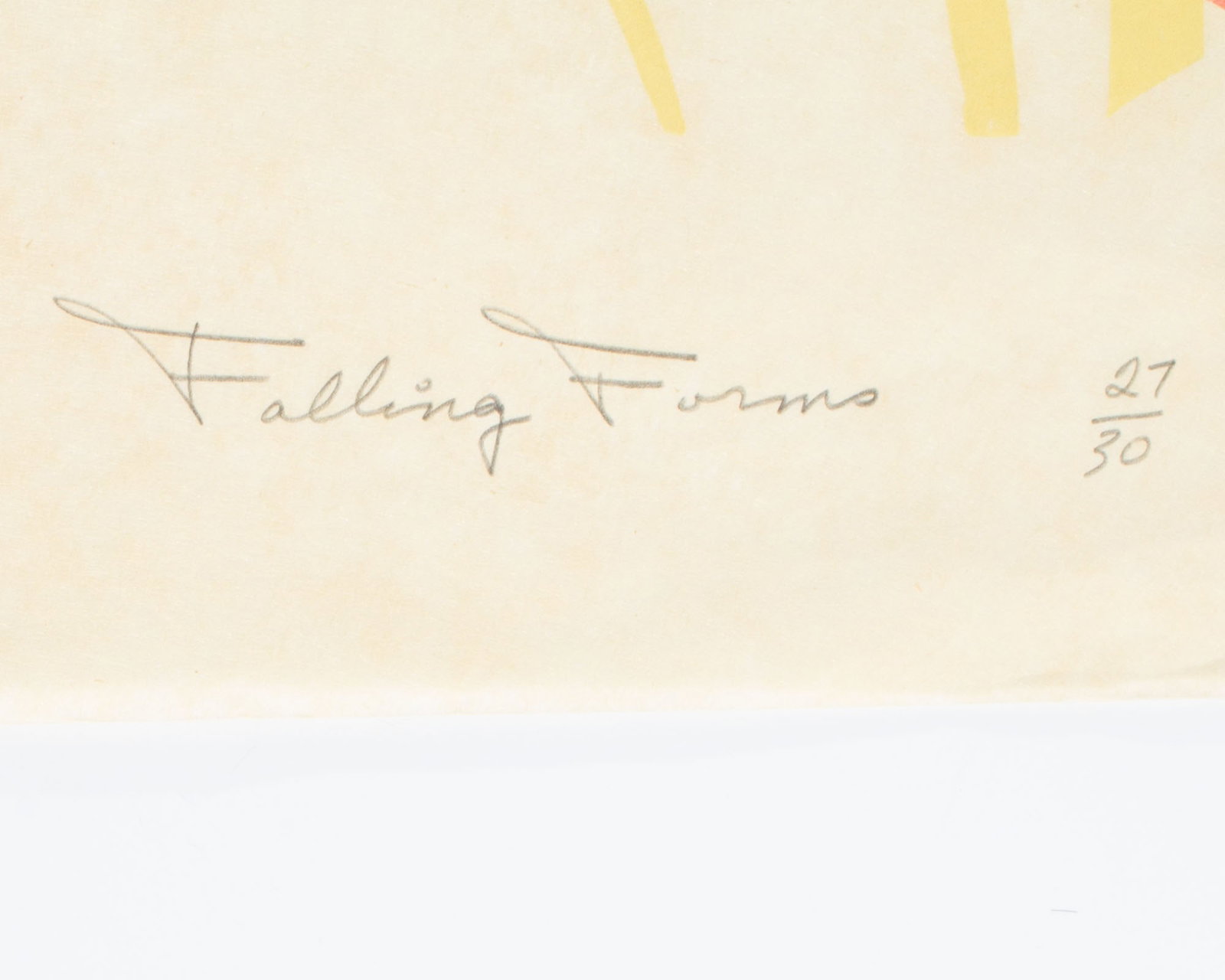 Walter Sorge "Falling Forms" Abstract Relief Prints - 7