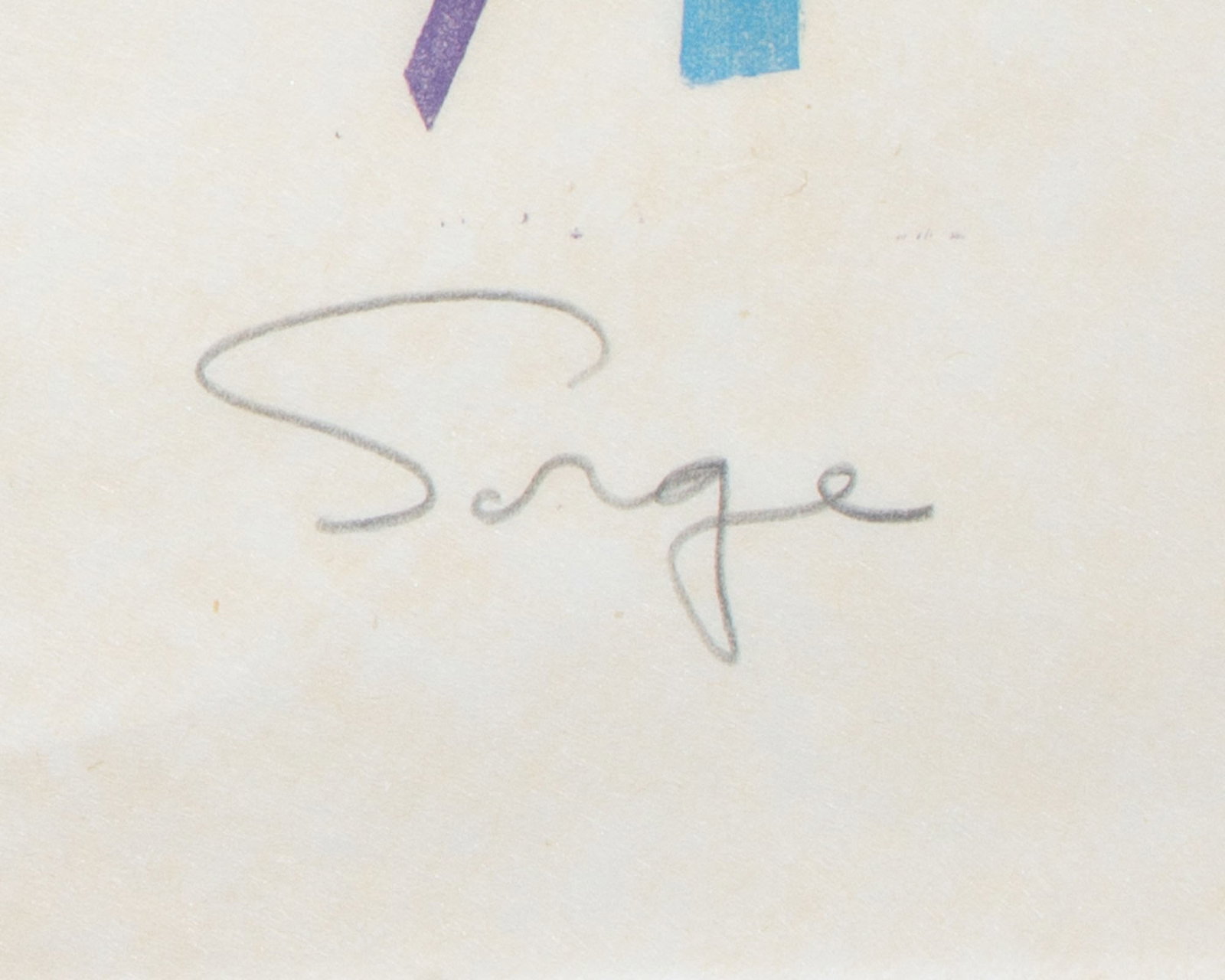 Walter Sorge "Falling Forms" Abstract Relief Prints - 8