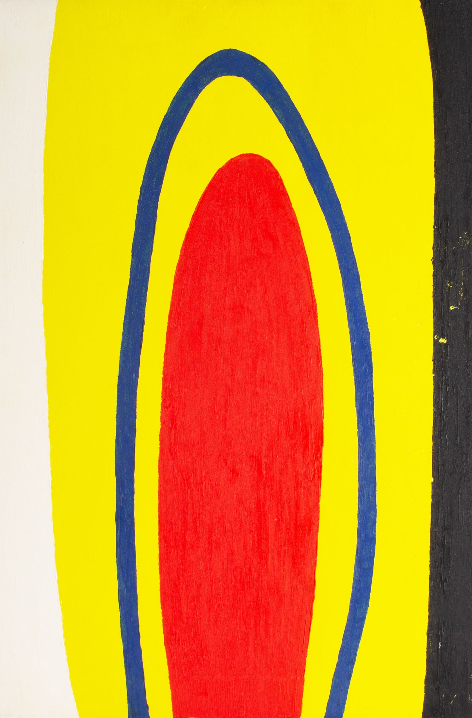 Steven Conant 1994 Abstract Oil on Canvas Painting: 1994 oil on canvas painting by Steven Conant (American; 20th/21st century). Signed and dated verso. Measurements: 25.25" W x 37.5" H x 2" D (frame); 24" W x 36" H (canv