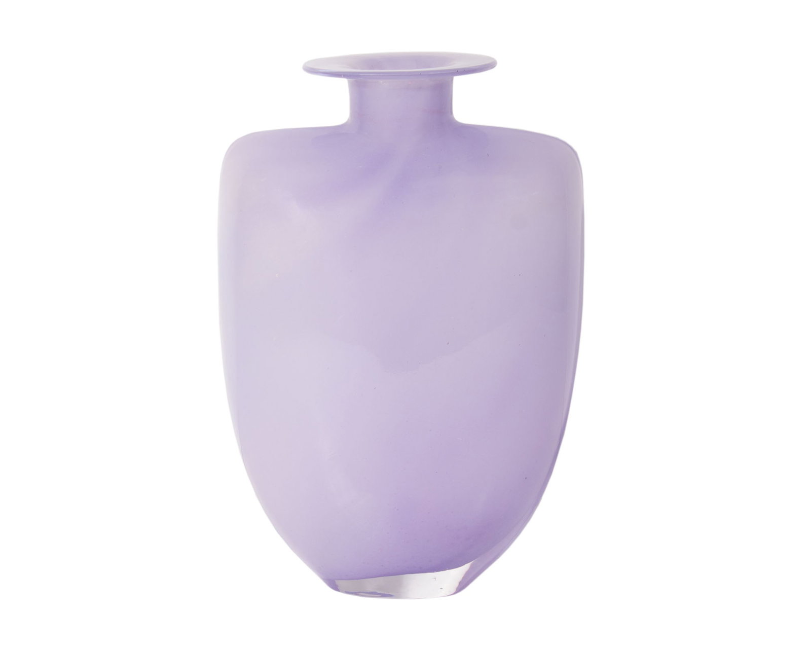 Kjell Engman Kosta Boda “Swing?? Purple Glass Vase: "Swing" glass vase designed by the Swedish artist and designer Kjell Engman (born 1946) for Kosta Boda. The vase is marked "Kosta Boda K Engman 48893” to the underside.
